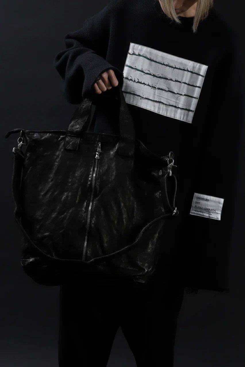 Isamu Katayama Backlash Isamu Katayama Backlash Object Dyed Leather Bag Size ONE SIZE - 10 Thumbnail
