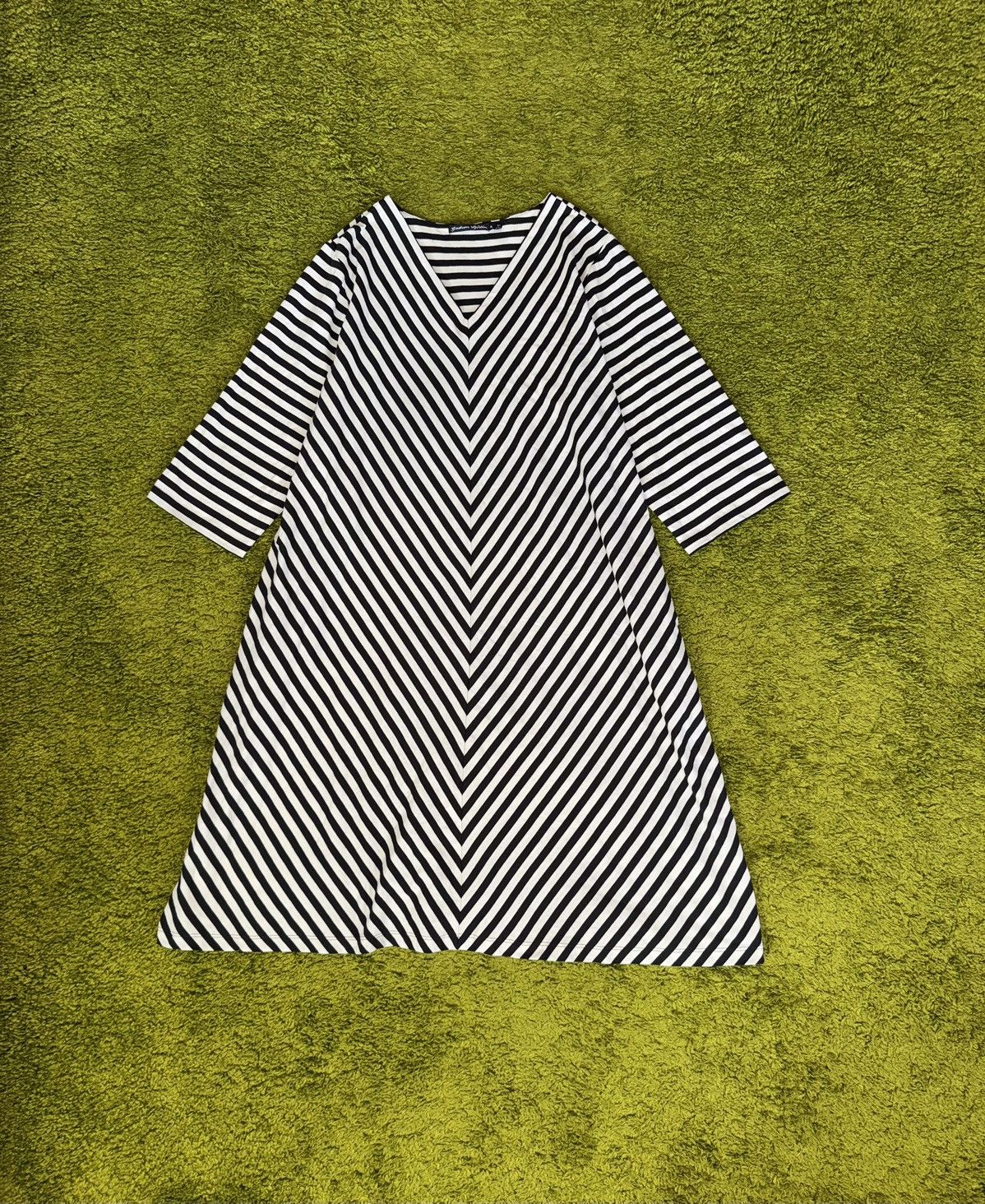 Gudrun Sjoden Gudrun Sjoden avant garde striped dress Size XL / US 12-14 / IT 48-50 - 1 Thumbnail