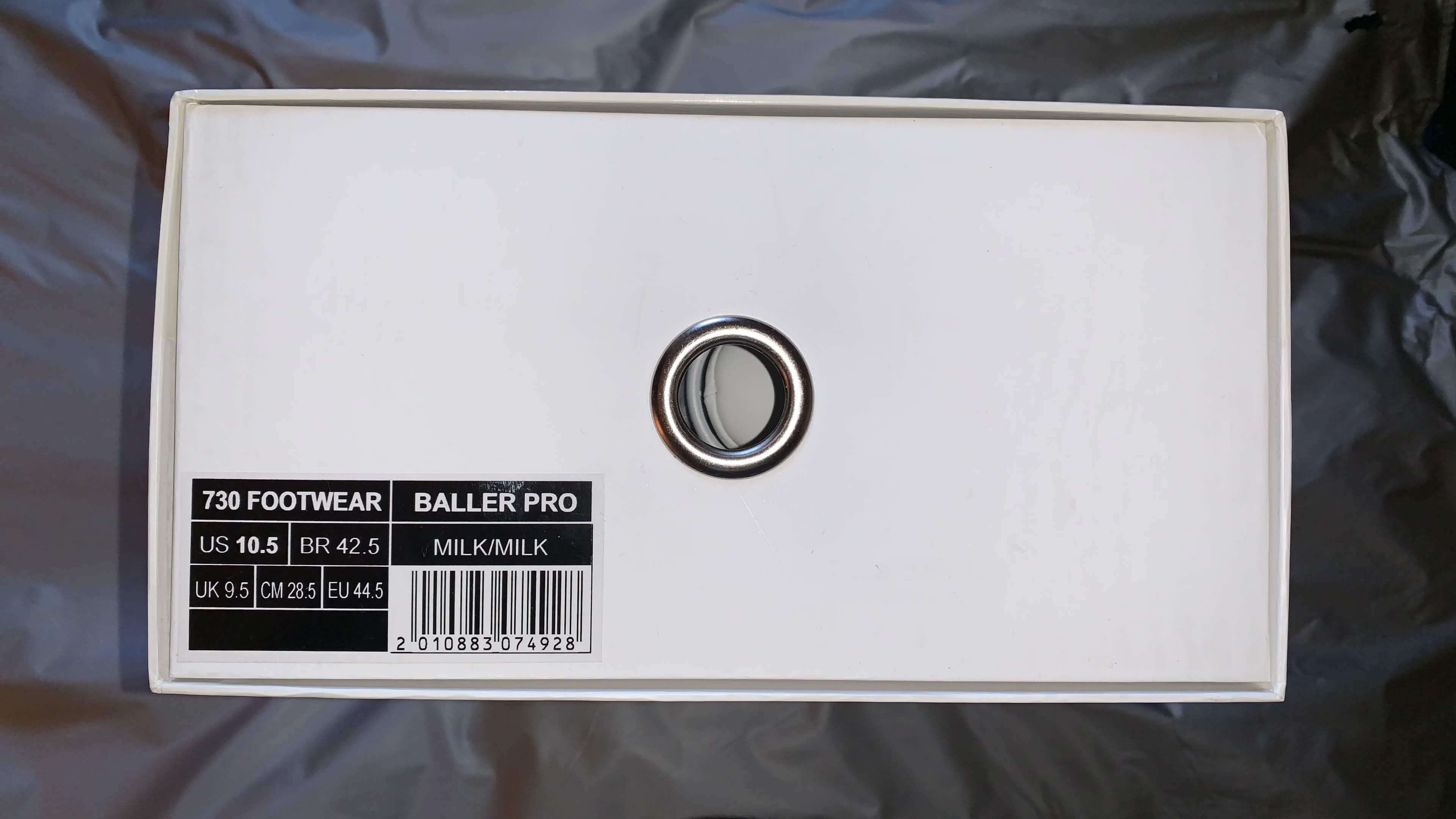 Asspizza 730 Footwear Baller Pros Milk Edition, Size US 10.5 / EU 43-44 - 2 Thumbnail