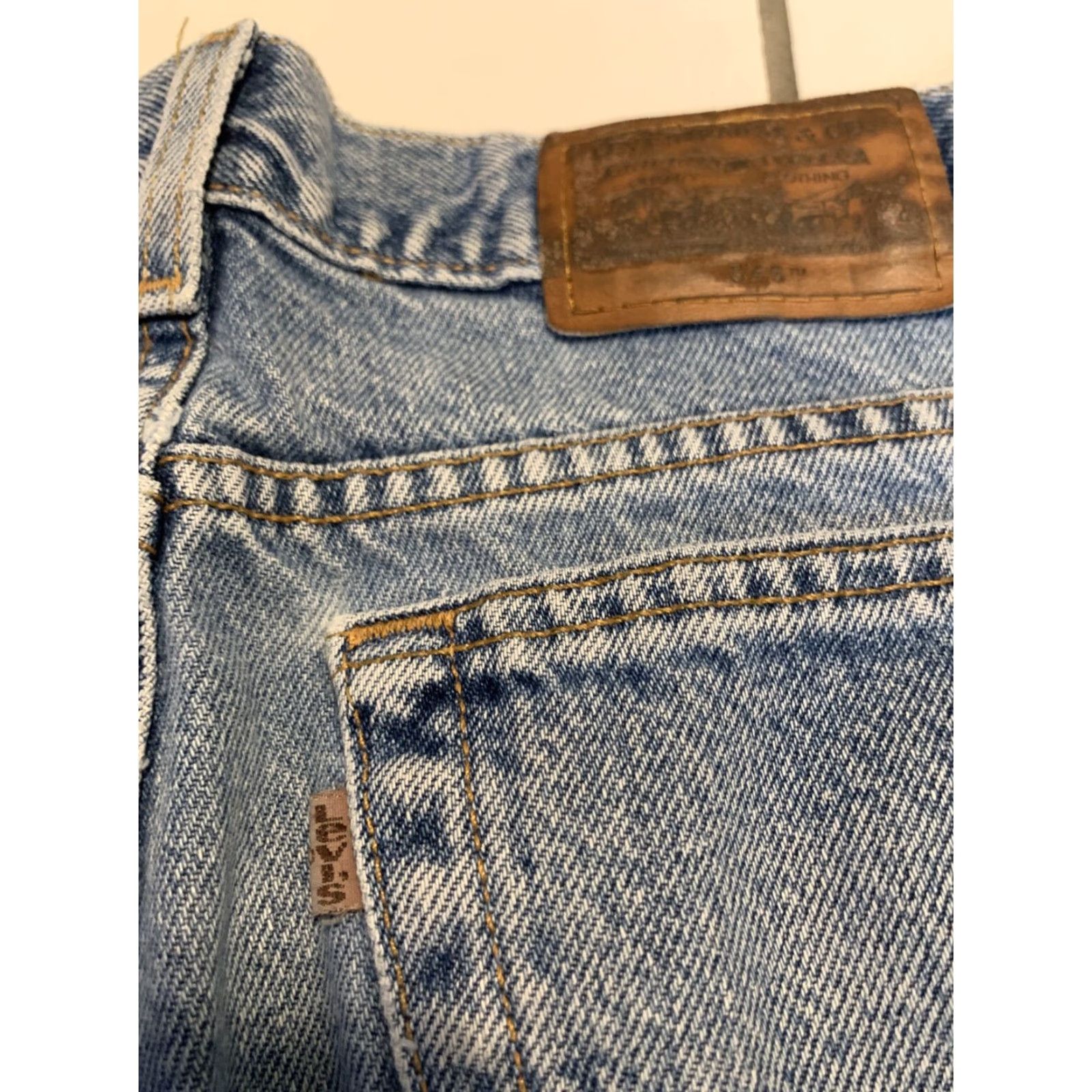 Levi's VINTAGE Levi's 545 Jeans 34x29 Blue Tapered Relaxed Cotton Classic Mens Size US 34 / EU 50 - 7 Thumbnail