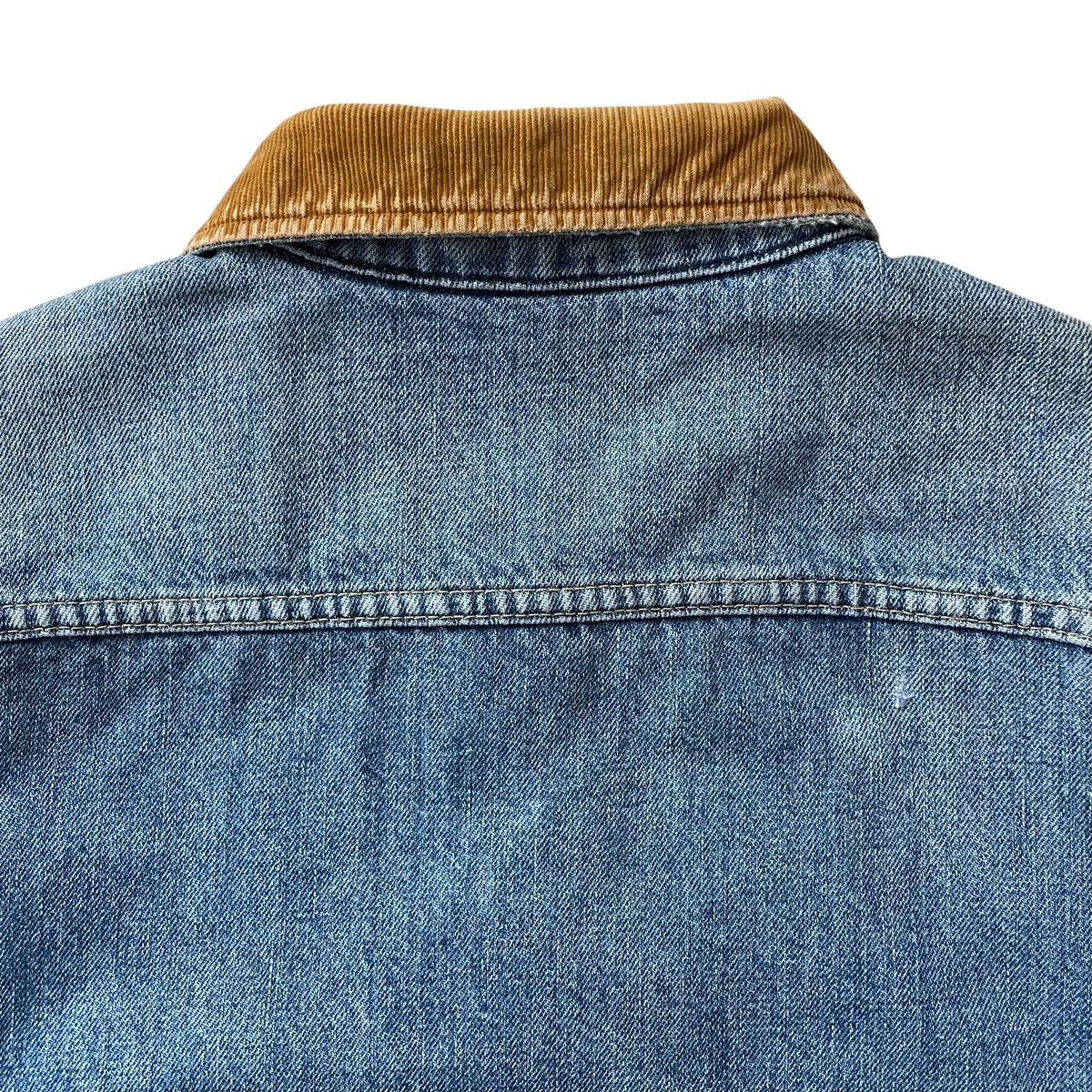 Lee 80s Vintage Lee Storm Riders - Blanket Lined Denim Trucker Size US M / EU 48-50 / 2 - 10 Thumbnail