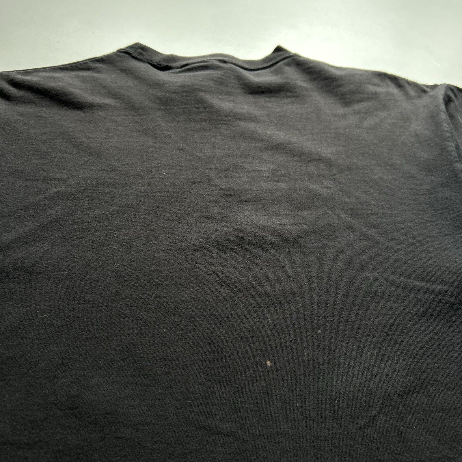 Denver Hayes Vintage Sun Faded Blank Black T Shirt Medium Relaxed Fit Y2K Size US M / EU 48-50 / 2 - 5 Thumbnail