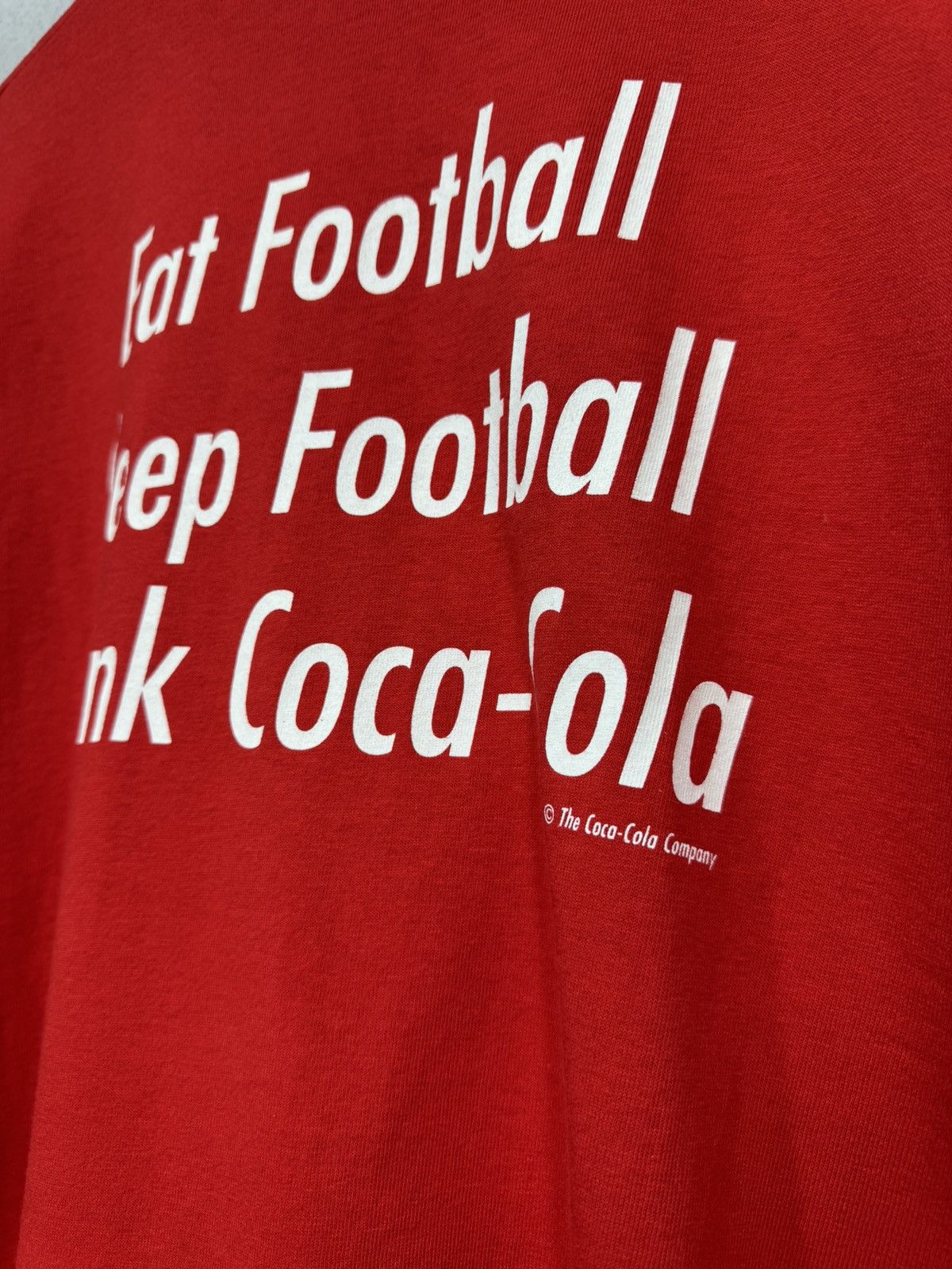 Band Tees Vintage UEFA Euro 1996 Coca Cola T-shirt Jersey Rare Size US XL / EU 56 / 4 - 12 Thumbnail