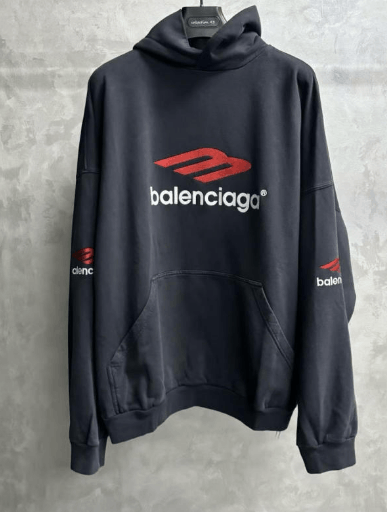 Balenciaga Balenciaga casual long-sleeved hooded sweater Size US XL / EU 56 / 4 - 1 Thumbnail
