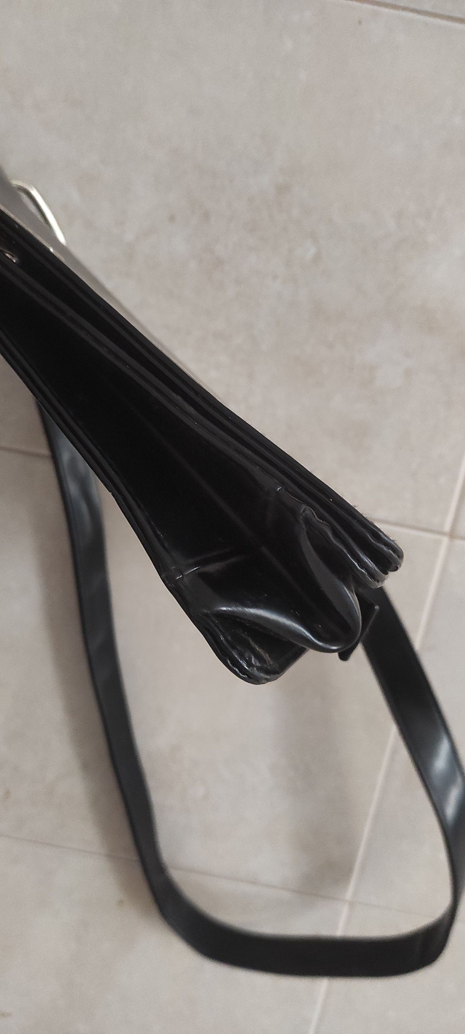 Leather × PICARD Vintage Picard Genuine Leather Women's Black Shoulder Bag Size ONE SIZE - 4 Thumbnail