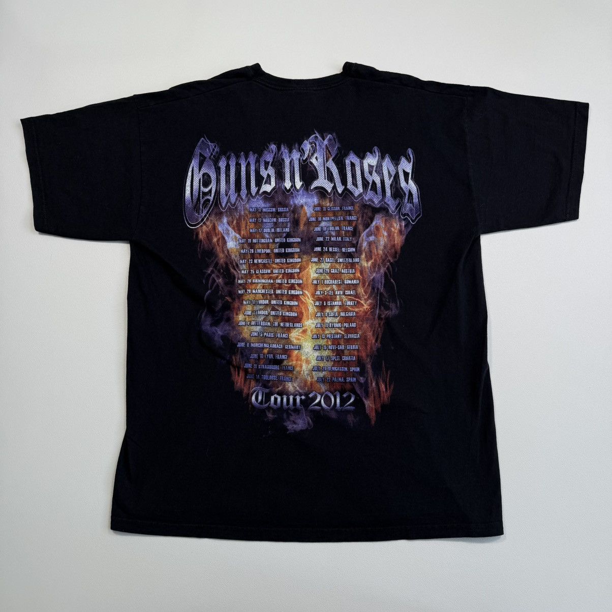 Other Guns N' Roses Europe Tour 2012 tshirt Size US L / EU 52-54 / 3 - 3 Thumbnail