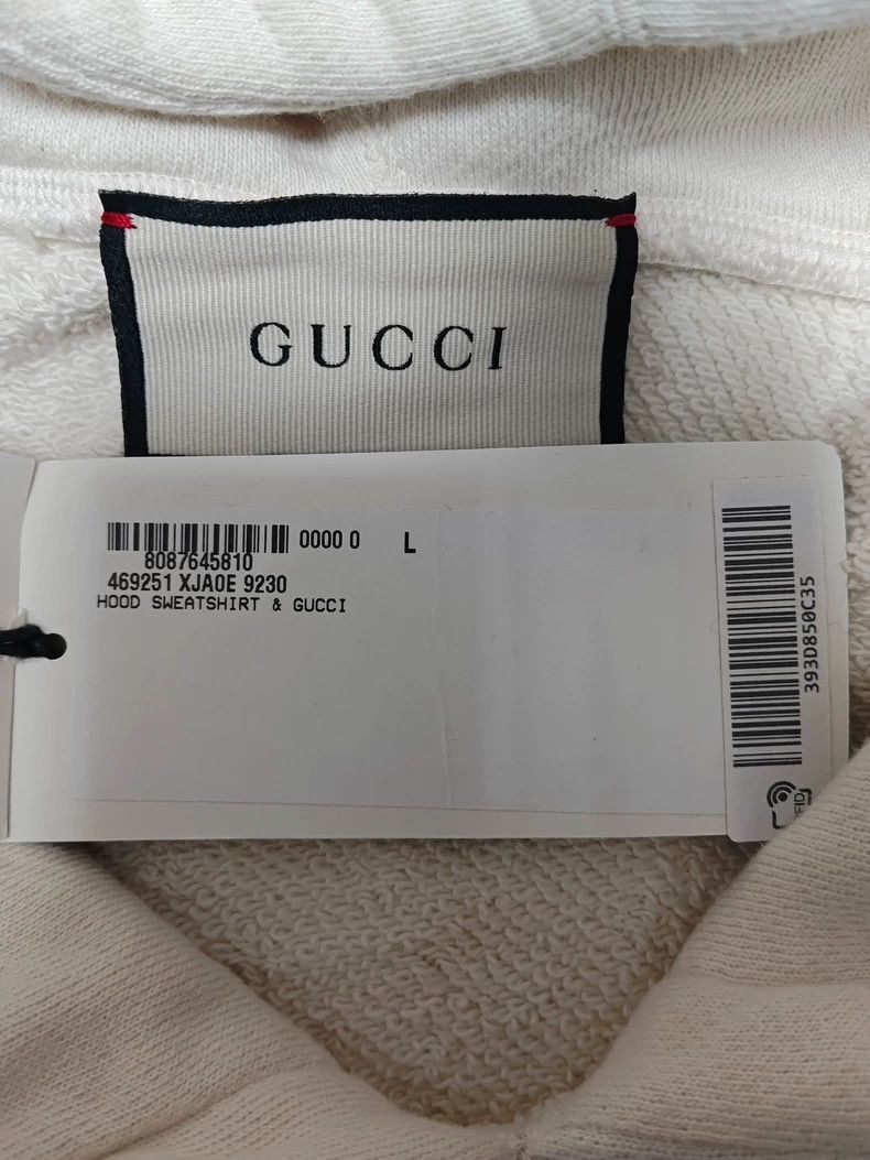 Gucci GucciLightning logo classic monogram print hooded sweatshir Size US L / EU 52-54 / 3 - 4 Thumbnail
