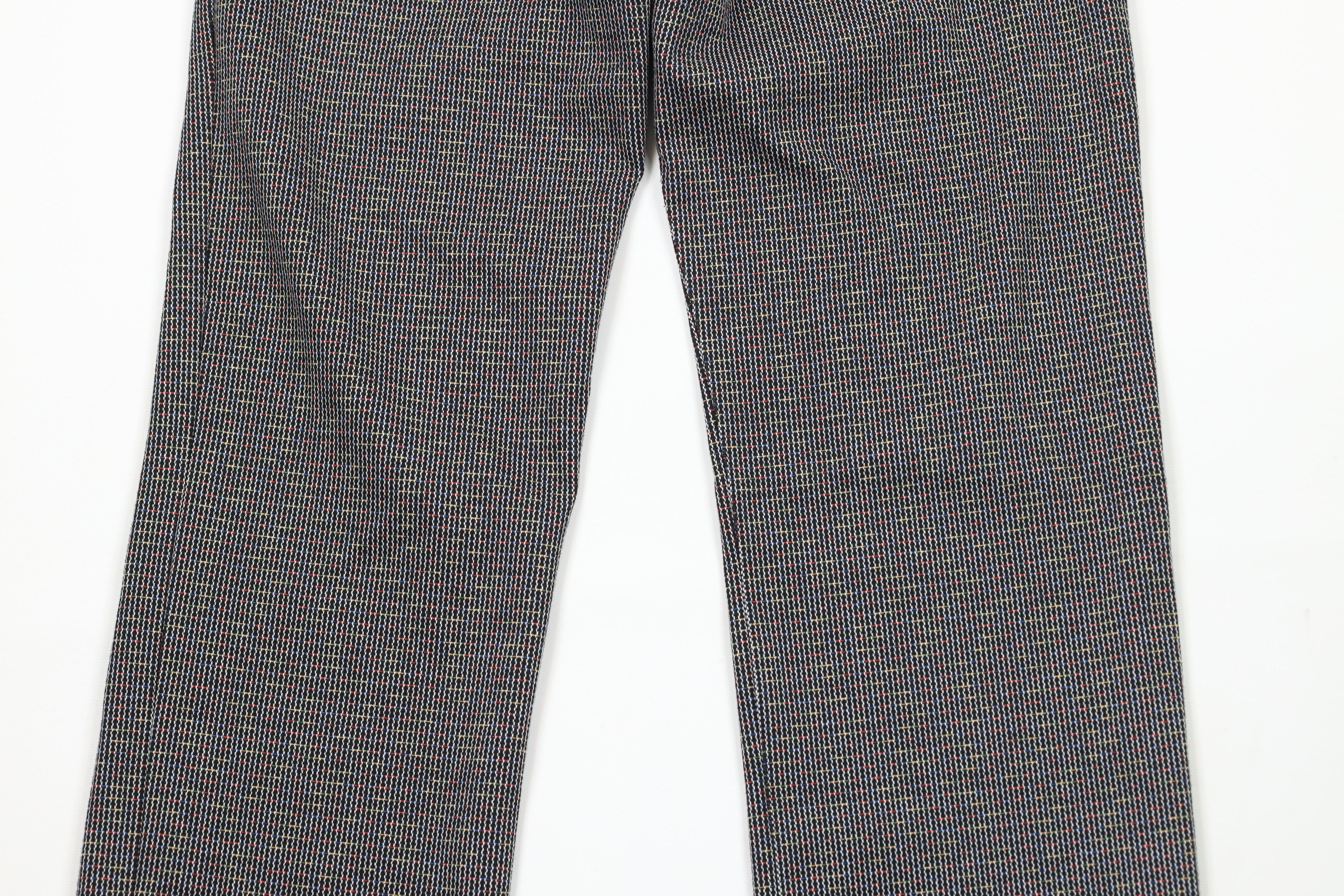 Betabrand × Vintage Betabrand Dress Pant Yoga Pants Rainbow Fleck Striped Size 32" / US 10 / IT 46 - 9 Thumbnail
