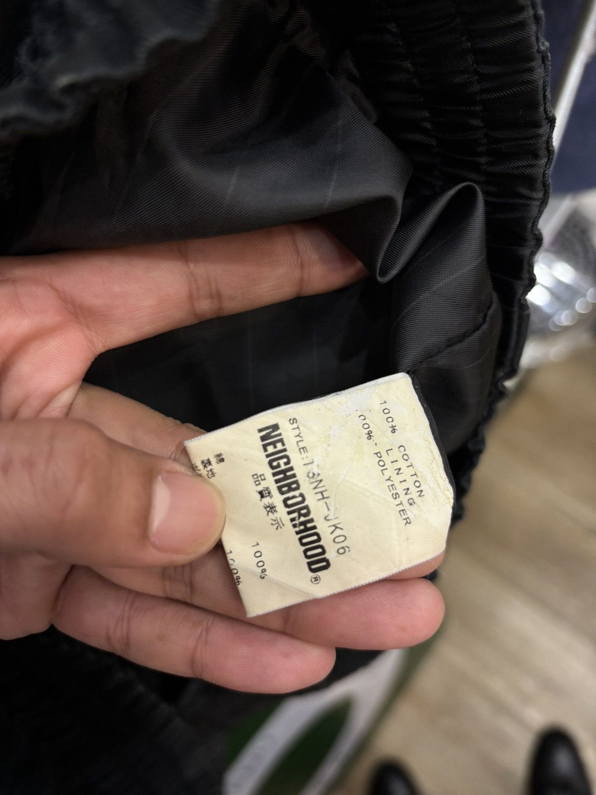 Neighborhood Neighborhood Med Black Jacket with Patch made 2004 Y2K Size US M / EU 48-50 / 2 - 7 Thumbnail