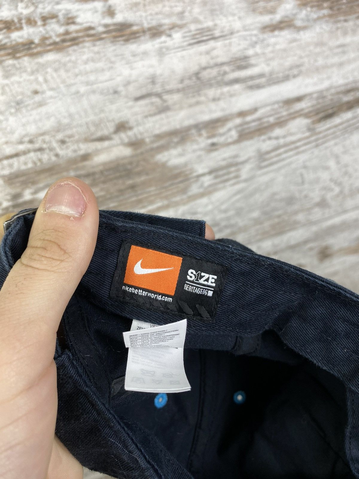 Nike × Vintage Mens Vintage Nike big logo hats cap hat y2k rare swoosh acg Size ONE SIZE - 6 Thumbnail