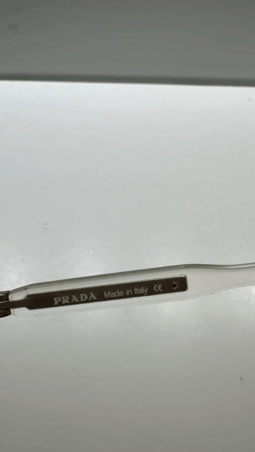 Prada × Vintage PRADA 2004 Sunglasses Rimless Sport Metal Frame Shield Size ONE SIZE - 10 Thumbnail