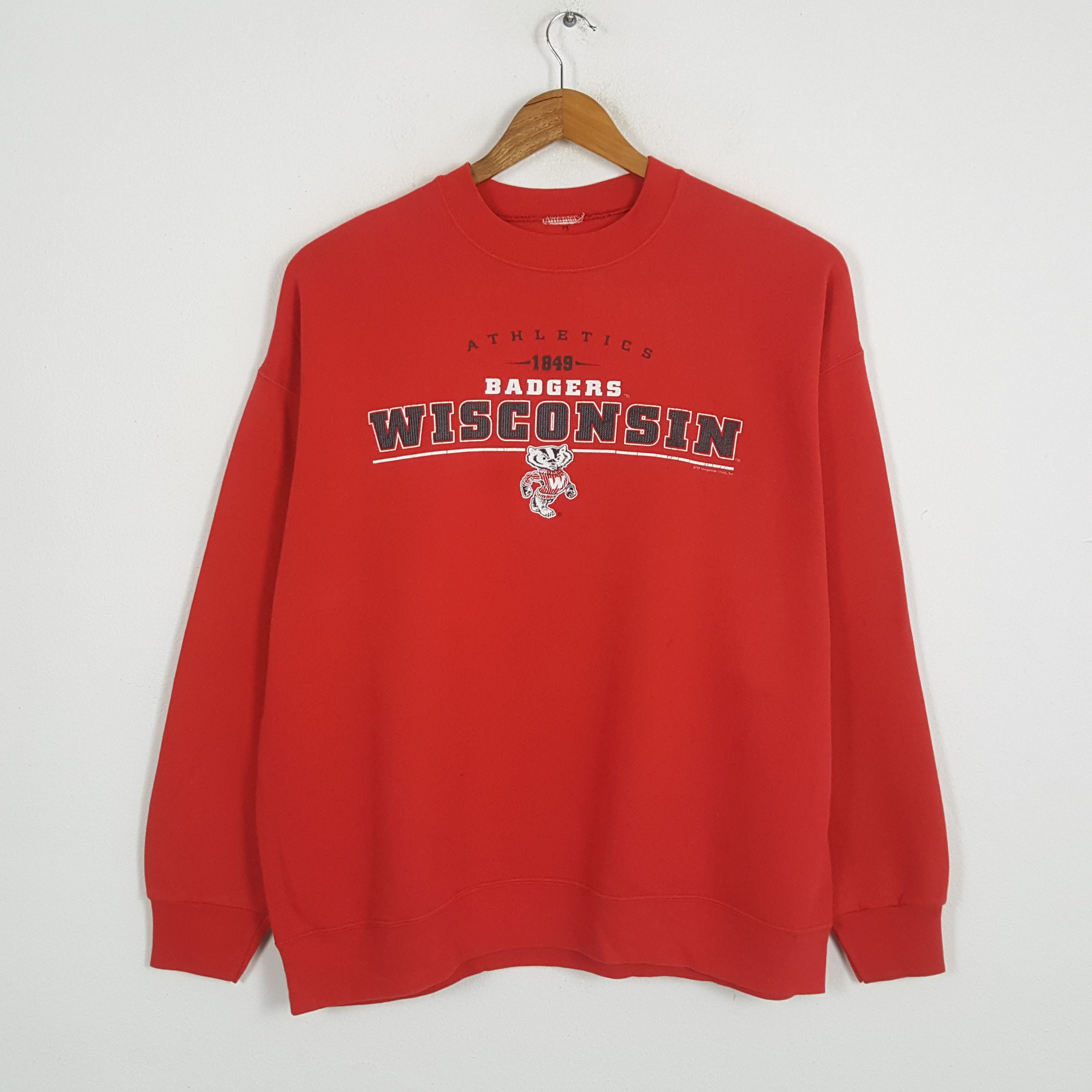 NFL × Vintage Vintage BADGERS WISCONSIN NFL American Football Sweatshirts Size US XXL / EU 58 / 5 - 1 Thumbnail