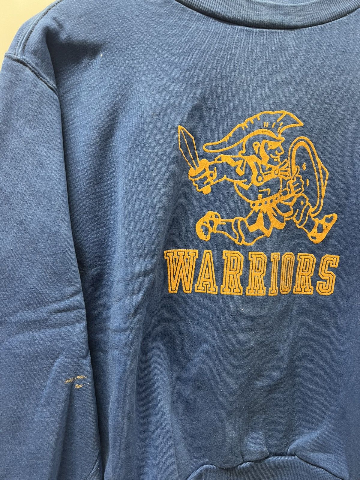 Vintage 70's 80's Vintage Warriors School University Retro Sweater Size US M / EU 48-50 / 2 - 4 Thumbnail