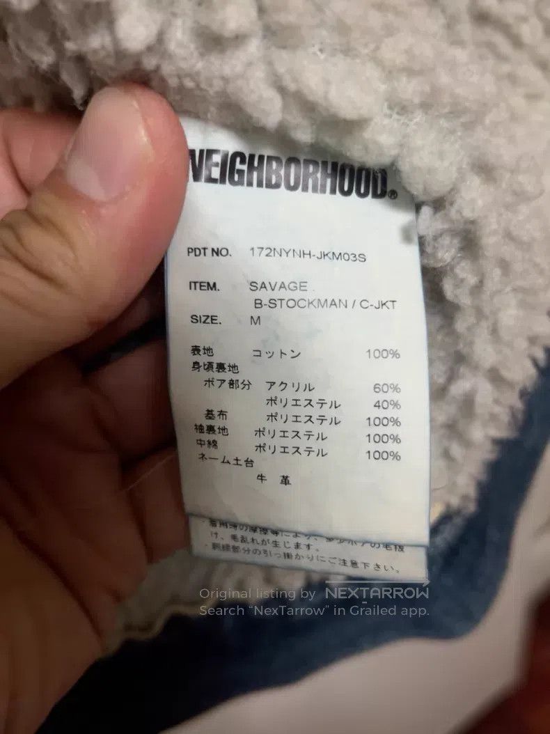 Neighborhood Neighborhood Denim Jacket, Light Blue Size US M / EU 48-50 / 2 - 8 Thumbnail