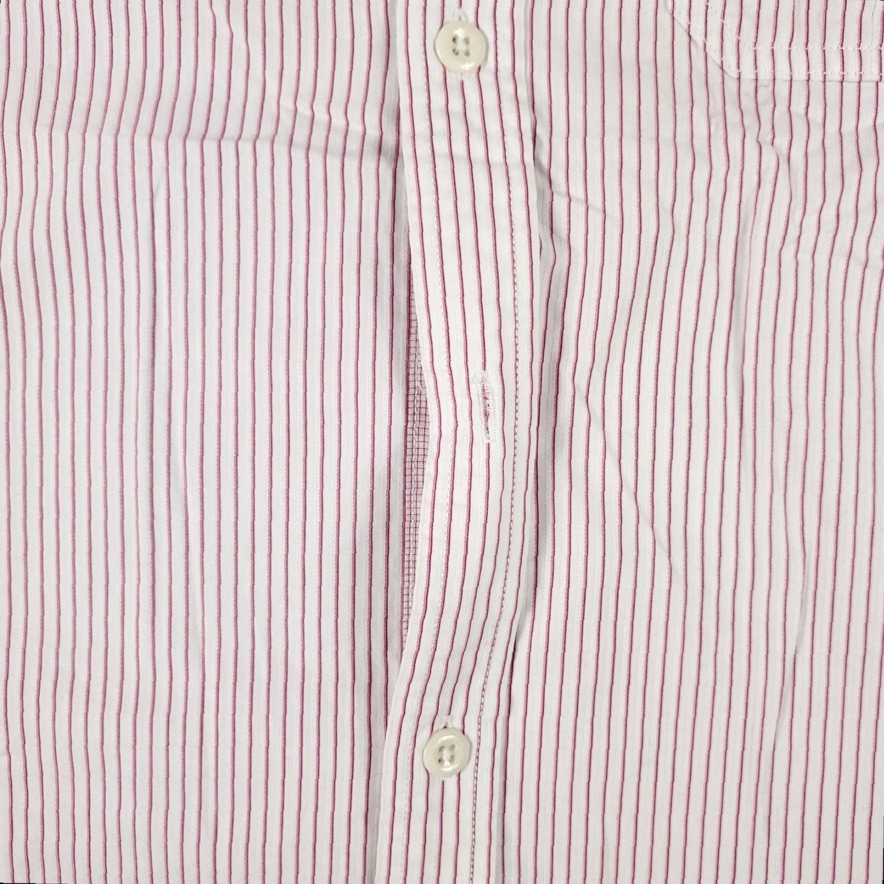 American Eagle Outfitters American Eagle Shirt Mens Medium Pink Striped Button-Up Long Sleeve Casual Modern Size US M / EU 48-50 / 2 - 3 Thumbnail