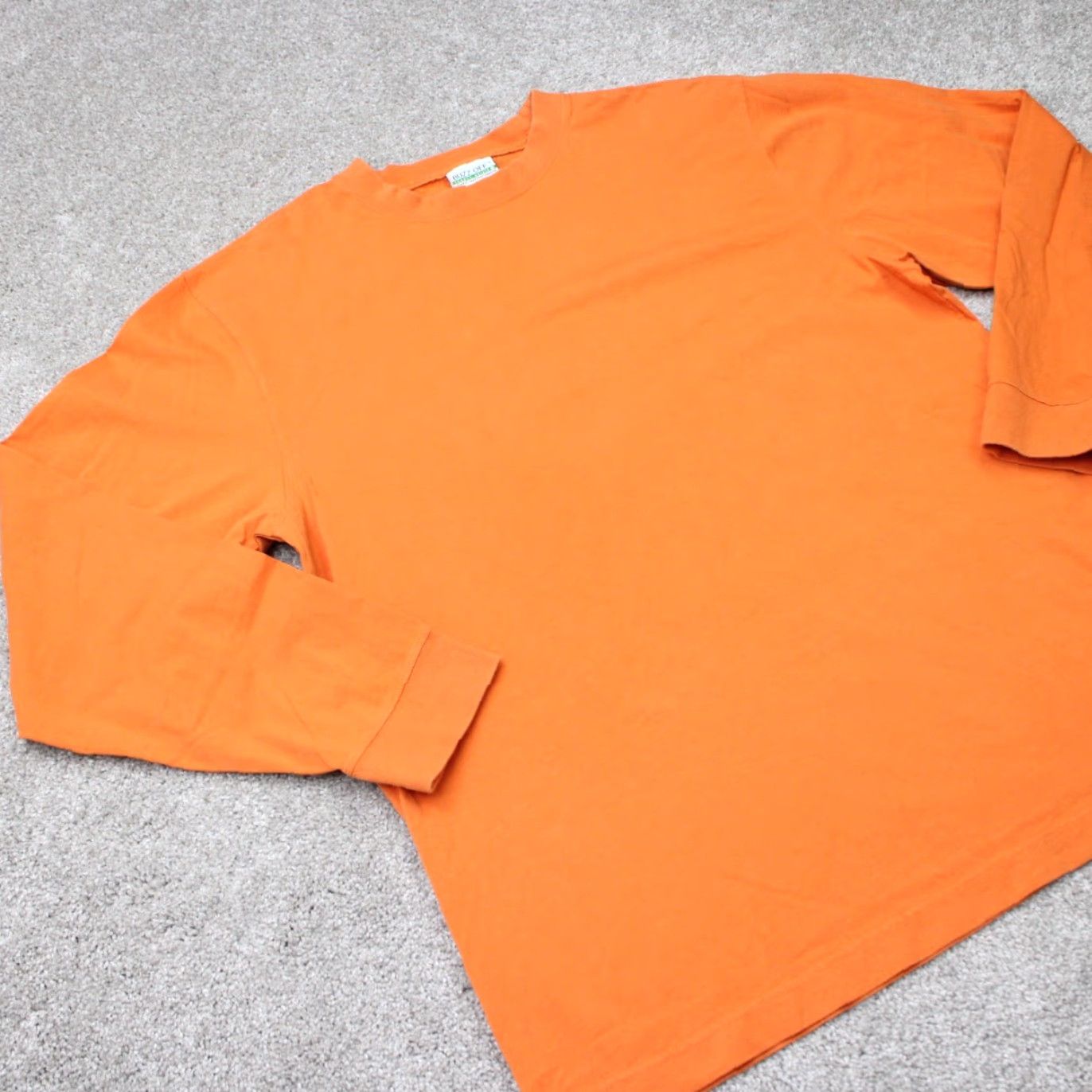 Vintage L.L. Bean Buzz Off Shirt Mens Large Orange Insect Shield Cotton Long Sleeve Size US L / EU 52-54 / 3 - 7 Thumbnail
