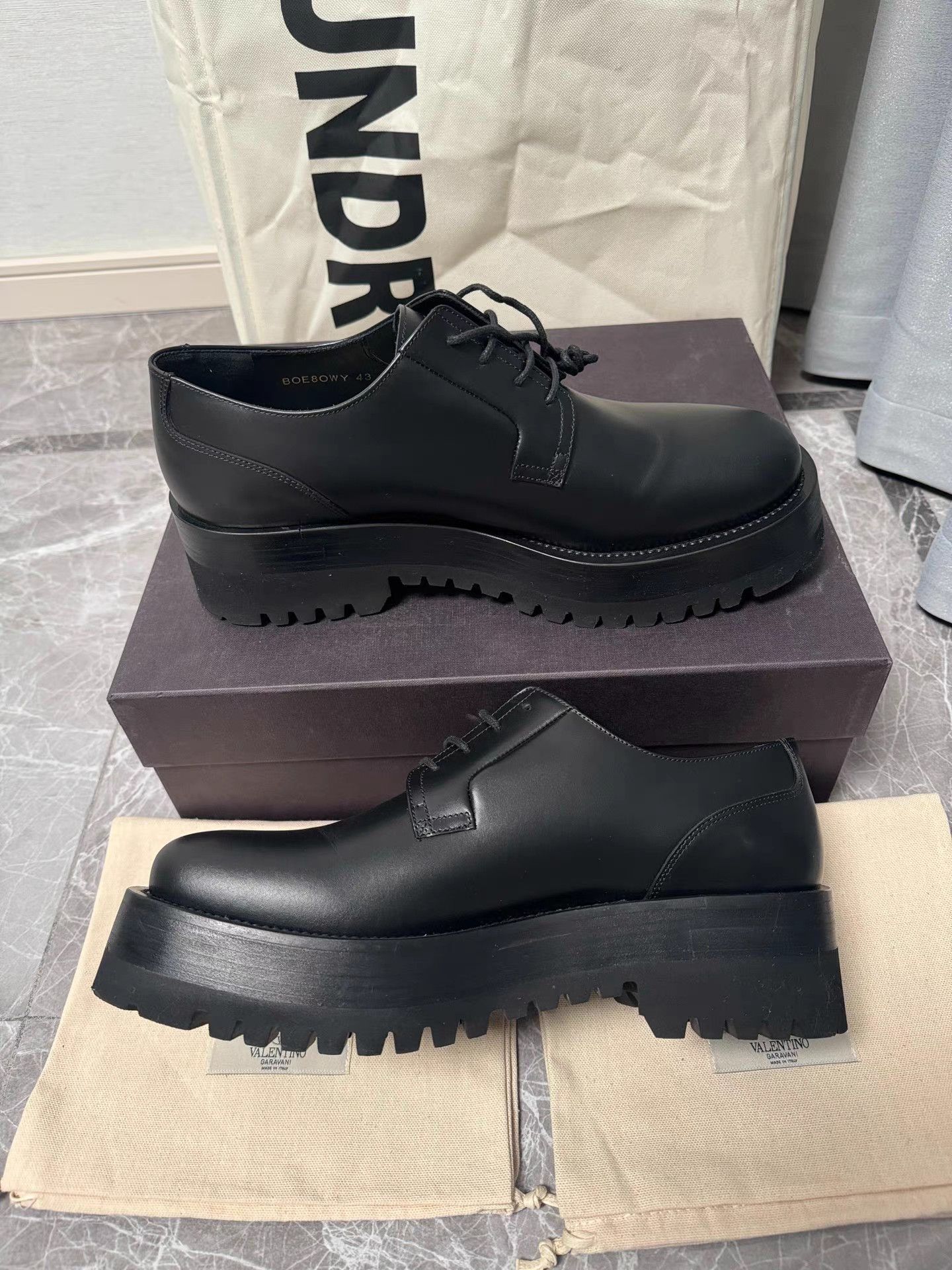 Valentino Valentino Upraise Double Platform Derby Shoes K6 Size US 10 / EU 43 - 6 Thumbnail