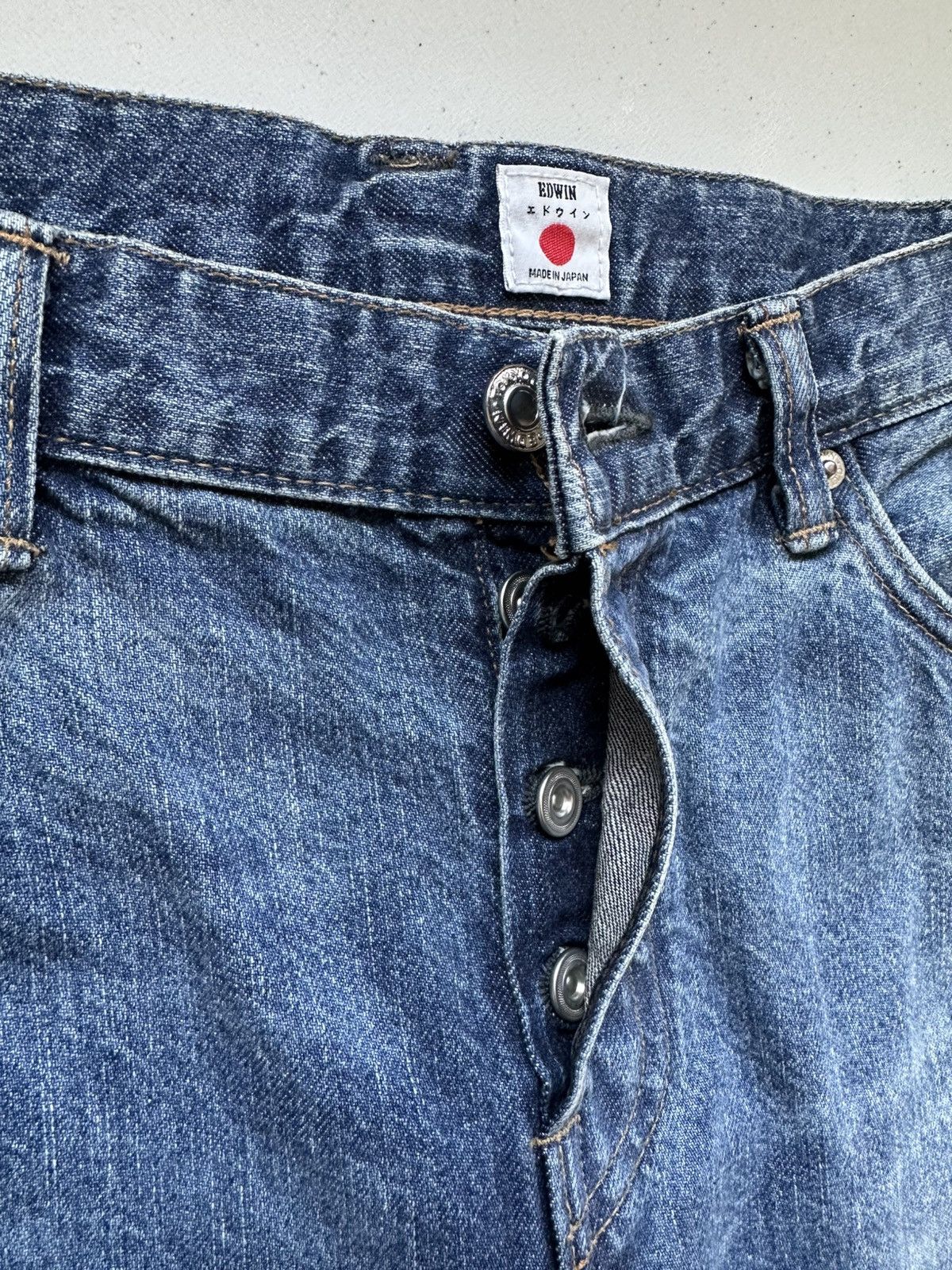 Edwin Edwin Salvedge Slim Tapered Denim Jeans Size US 29 - 8 Thumbnail