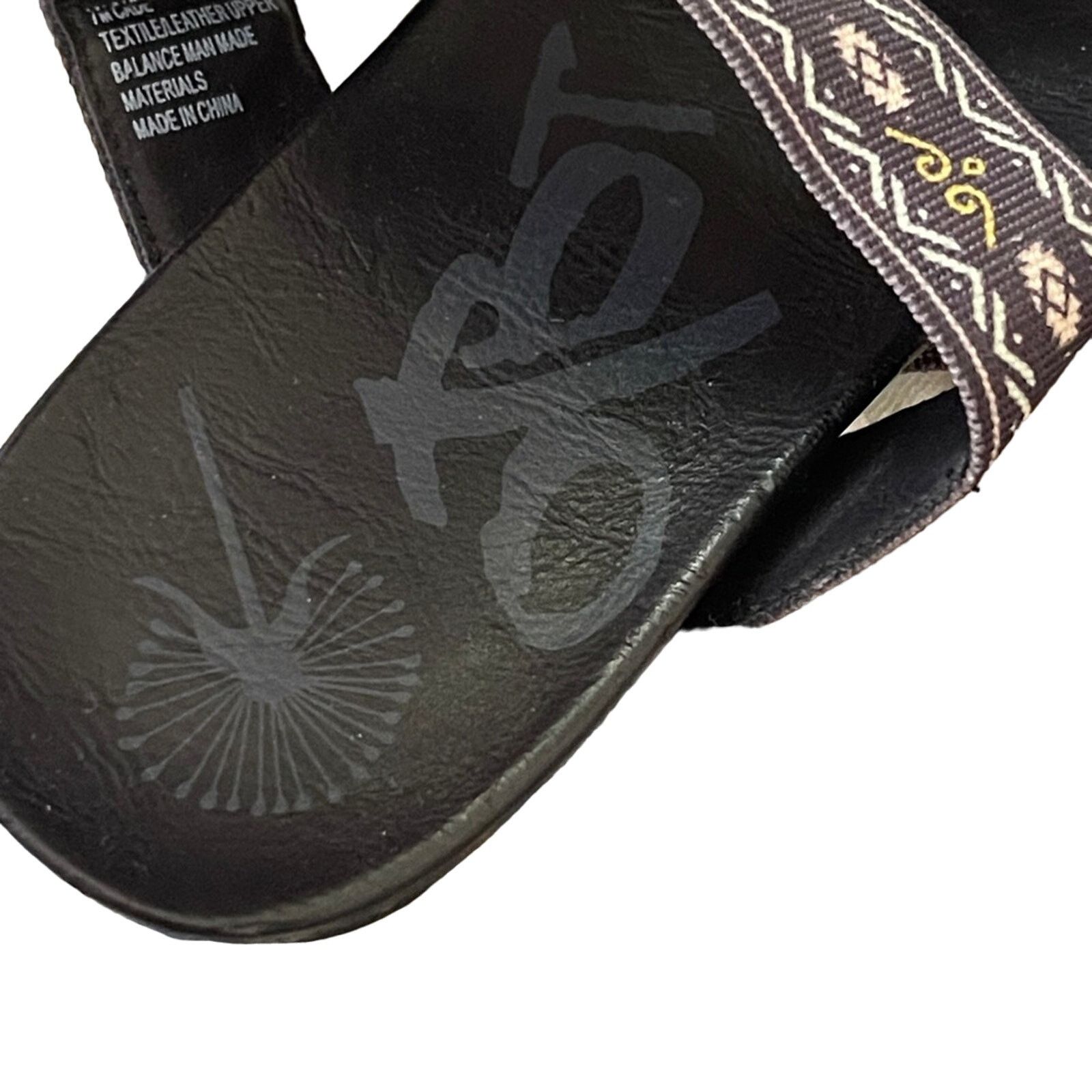 Other OTBT Cade Slide Azetc Print Sandals Black Size 7 Size US 7 / IT 37 - 4 Thumbnail
