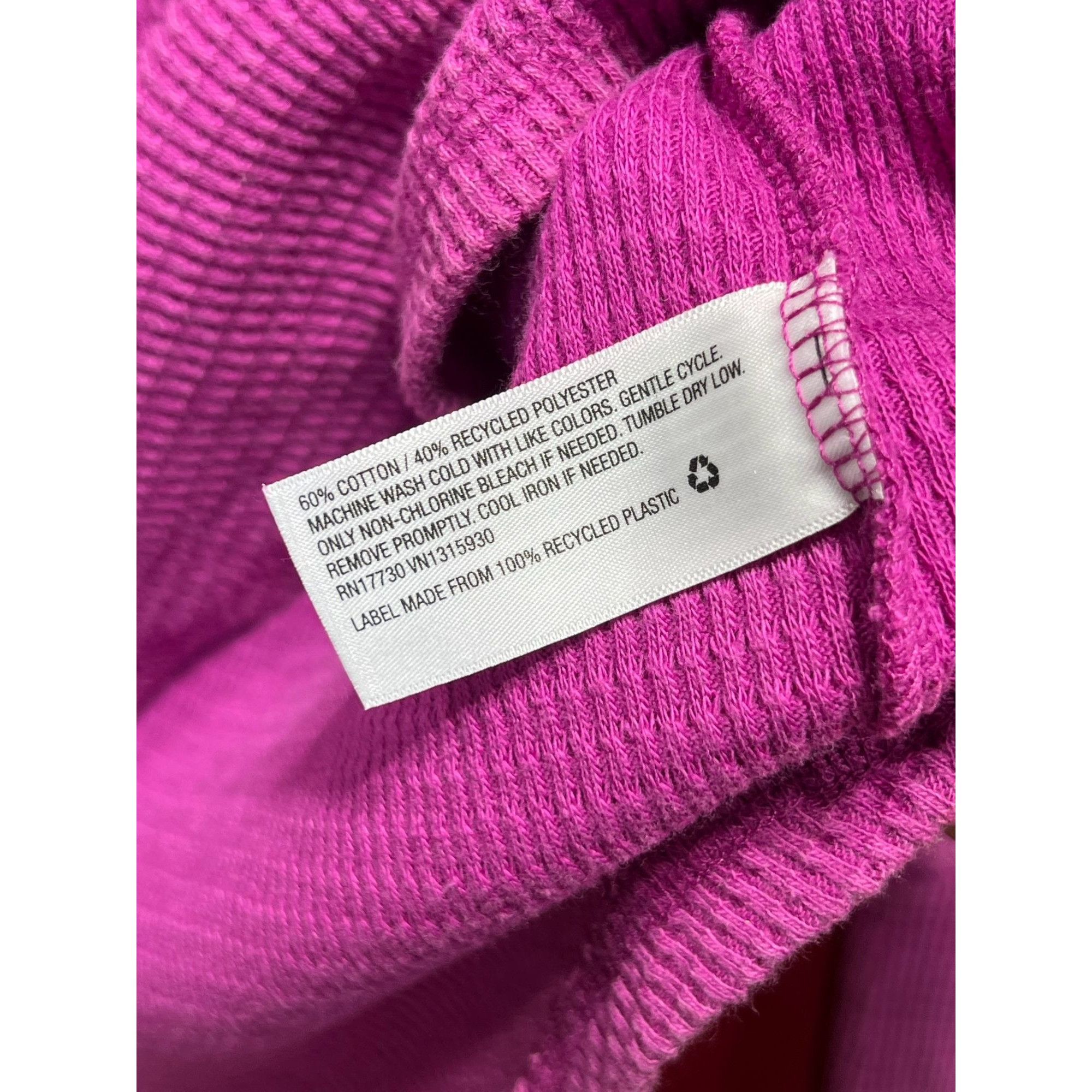 Other Knox Rose - Women's Long Sleeve Notch Neck Thermal Top - Pur Size M / US 6-8 / IT 42-44 - 11 Thumbnail