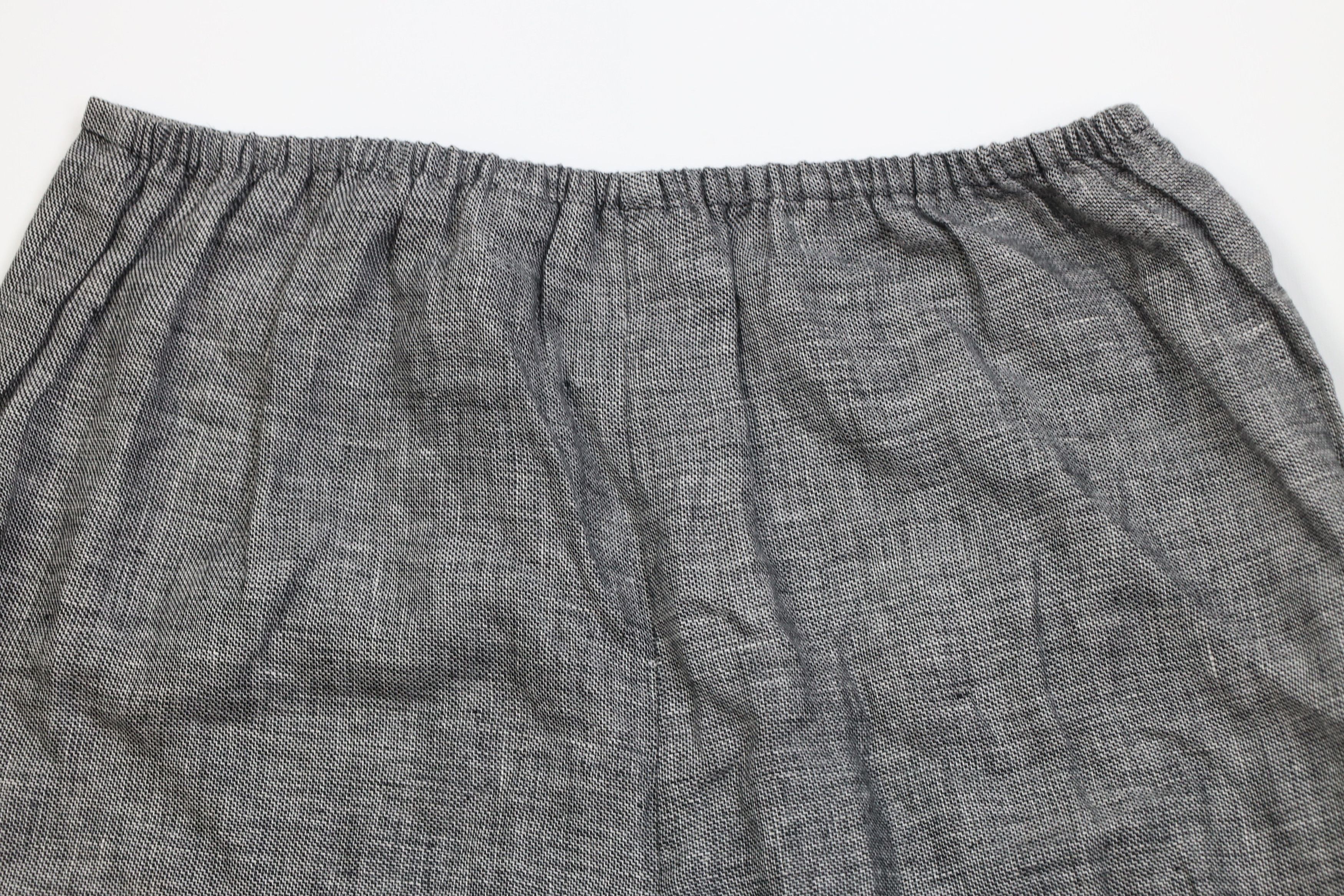 Vintage Vintage 90s Y2K Streetwear Linen Cropped Harem Capris Pants Size 34" / US 12 / IT 48 - 9 Thumbnail