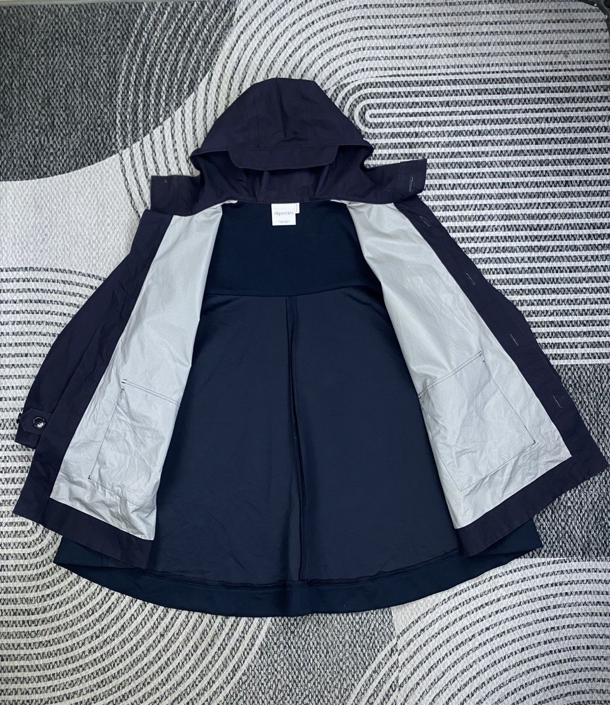 Japanese Brand Nagonstans Water Resistent Navy Color Hooded Parka Jacket Size US XL / EU 56 / 4 - 5 Thumbnail