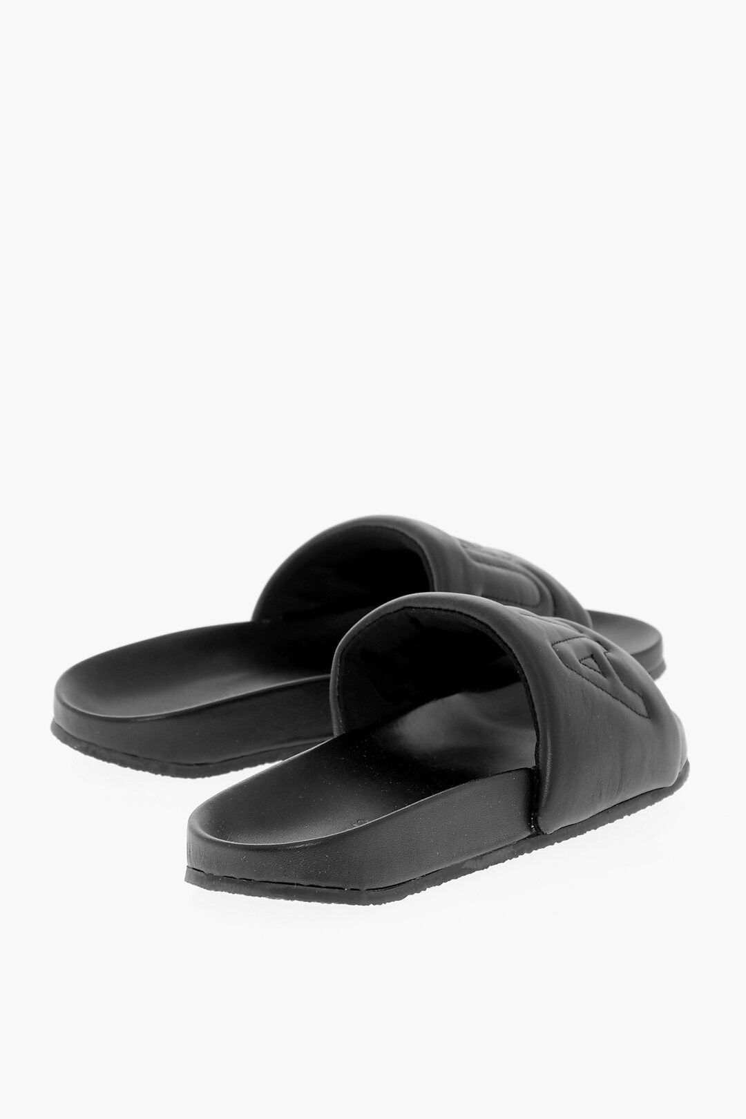 Ambush Design og1mm0925 Leather Slides in Black Size US 8 / EU 41 - 3 Thumbnail