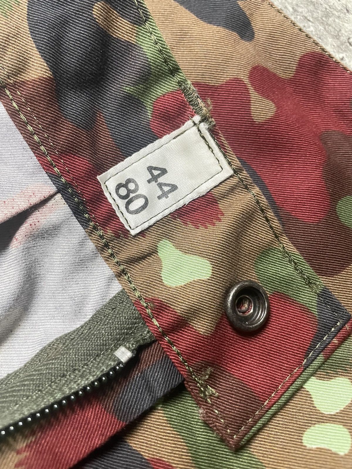 Japanese Brand M83 Swiss Field Camo Pants Size US 32 / EU 48 - 11 Thumbnail