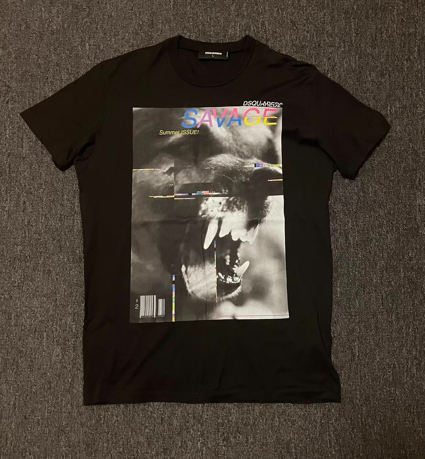 Dsquared2 DSQUARED2 Short Sleeve T-Shirt, Q4 Size US L / EU 52-54 / 3 - 1 Thumbnail