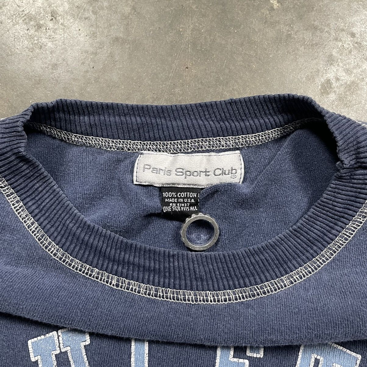 Vintage Vintage 90s Paris Sport Club Athletic Department Sweatshirt Size US L / EU 52-54 / 3 - 4 Thumbnail