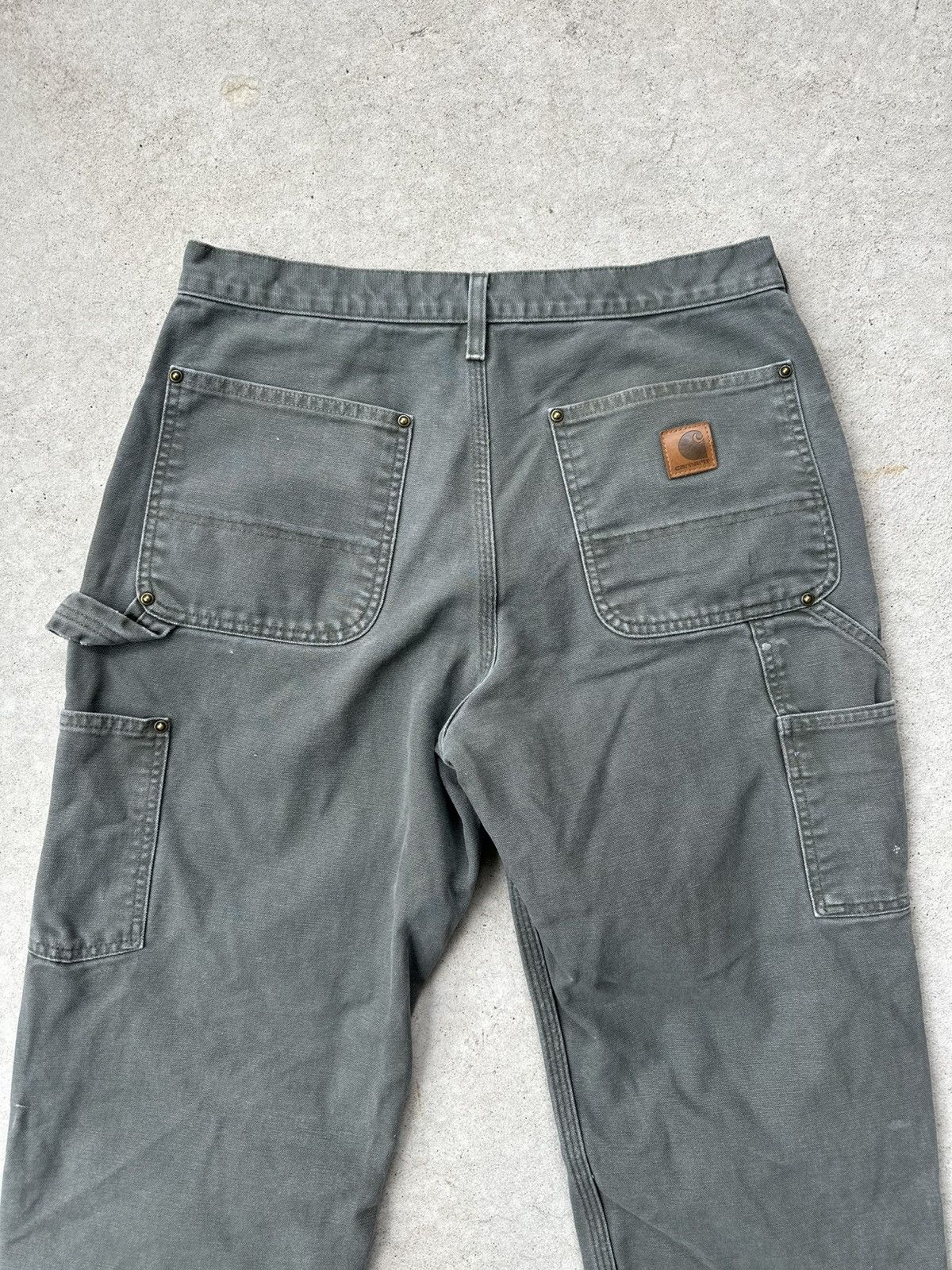 Vintage 1990’s Vintage Carhartt Double Knee Carpenter Pants Size US 31 - 4 Thumbnail
