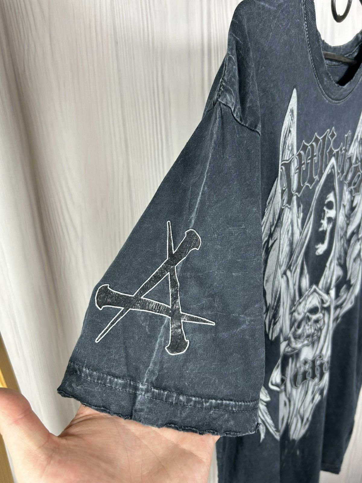 Affliction Affliction The Ghost Kelly Pavlik Signature Y2K T-Shirt XL Size US XL / EU 56 / 4 - 6 Thumbnail