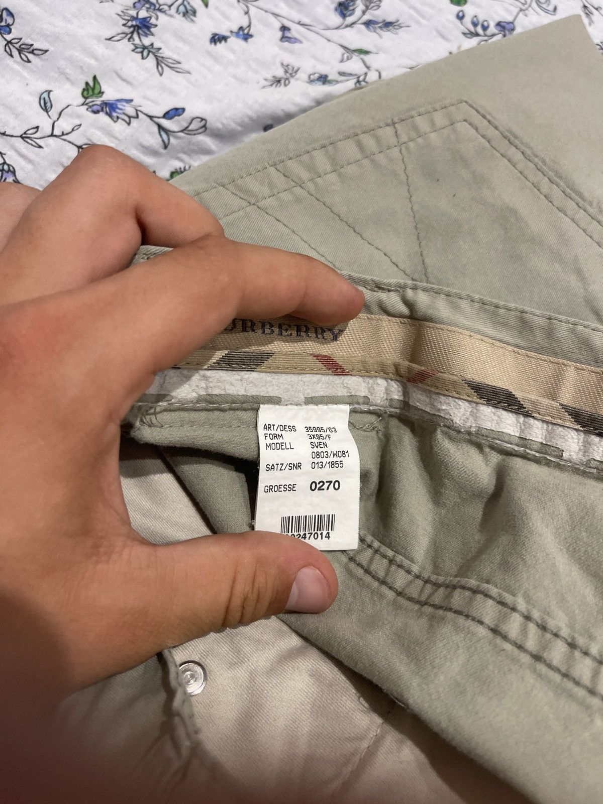 Burberry Vintage old money burberry pants Size US 38 / EU 54 - 6 Thumbnail