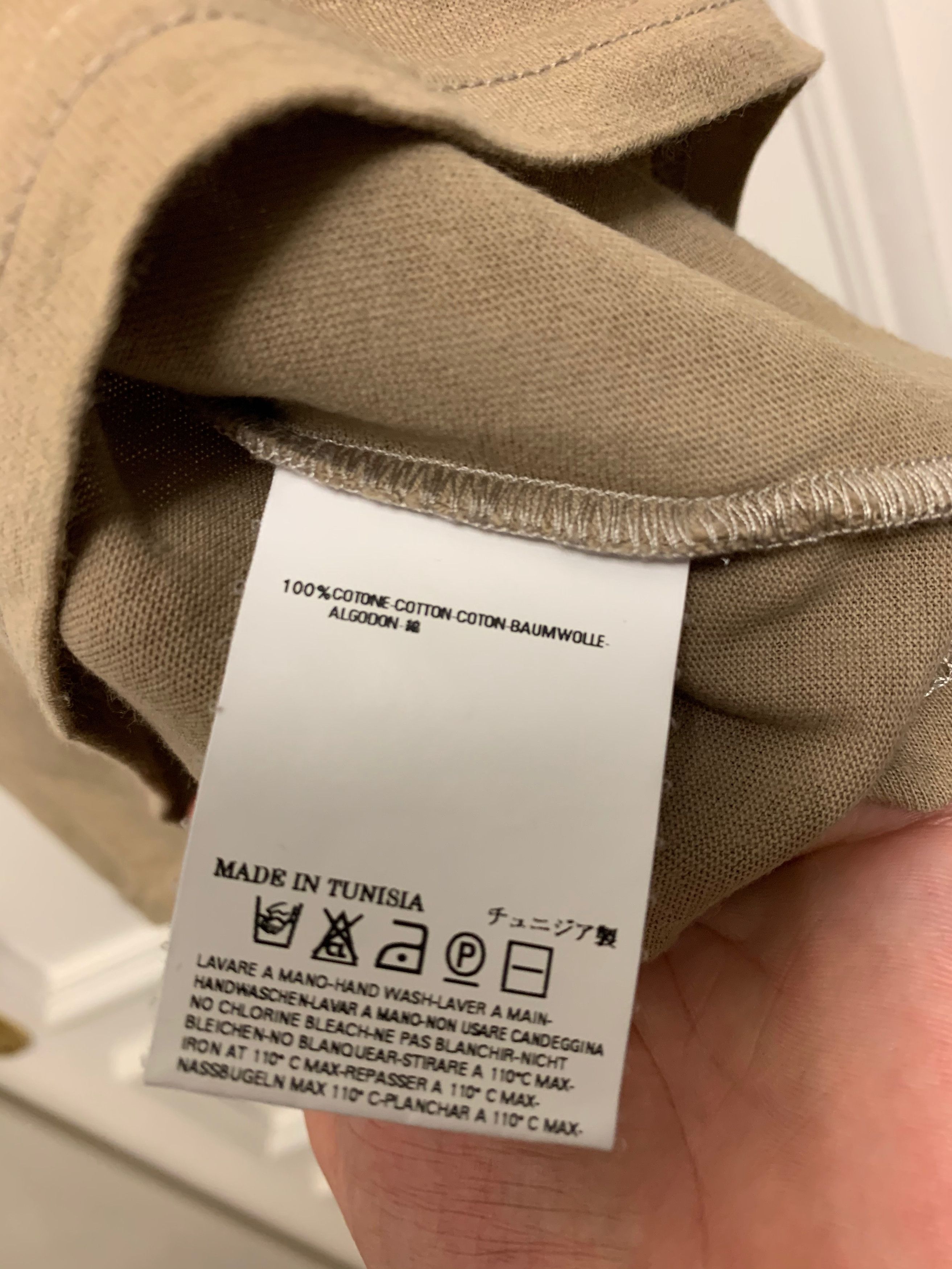Maison Margiela MAISON MARTIN MARGIELA ORIGINAL T-SHIRT SIZE-S Size US S / EU 44-46 / 1 - 8 Thumbnail