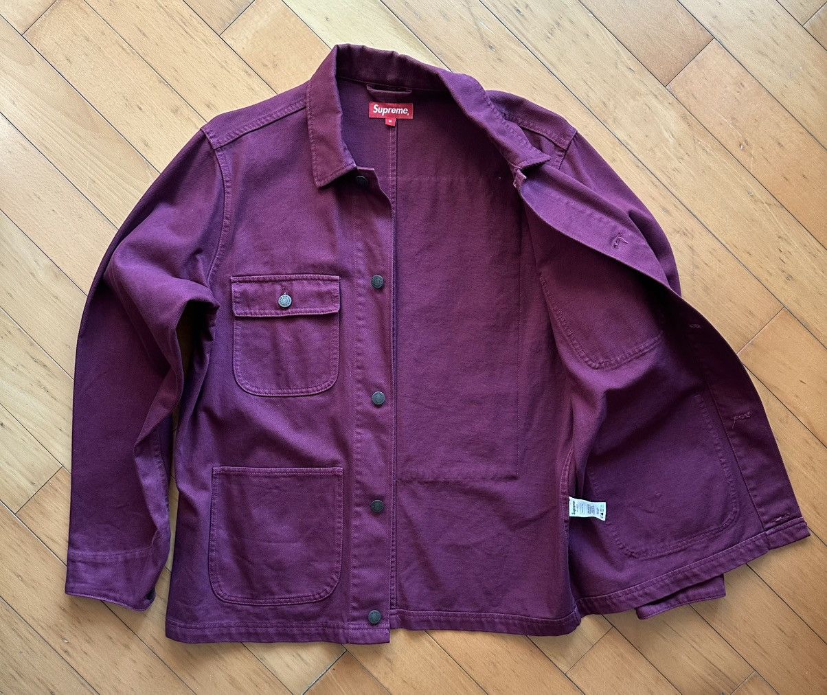 Supreme Supreme SS18 Tapestry Denim Chore Jacket Size US M / EU 48-50 / 2 - 3 Thumbnail