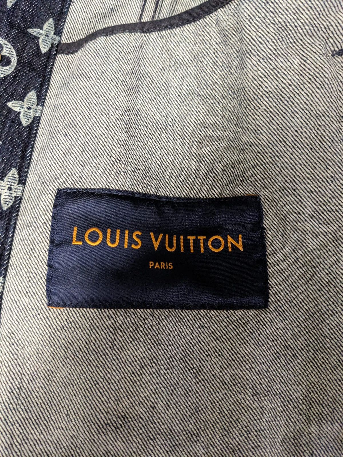 Louis Vuitton LOUIS VUITTON X KIM JONES DENIM MONOGRAM JACKET Size US L / EU 52-54 / 3 - 8 Thumbnail