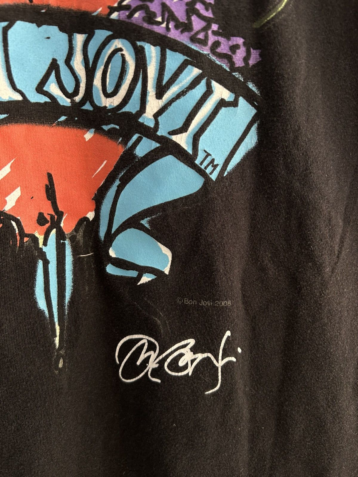 Hard Rock Cafe × Vintage Hard rock Caffe Bon Jovi Tee Size US S / EU 44-46 / 1 - 4 Thumbnail