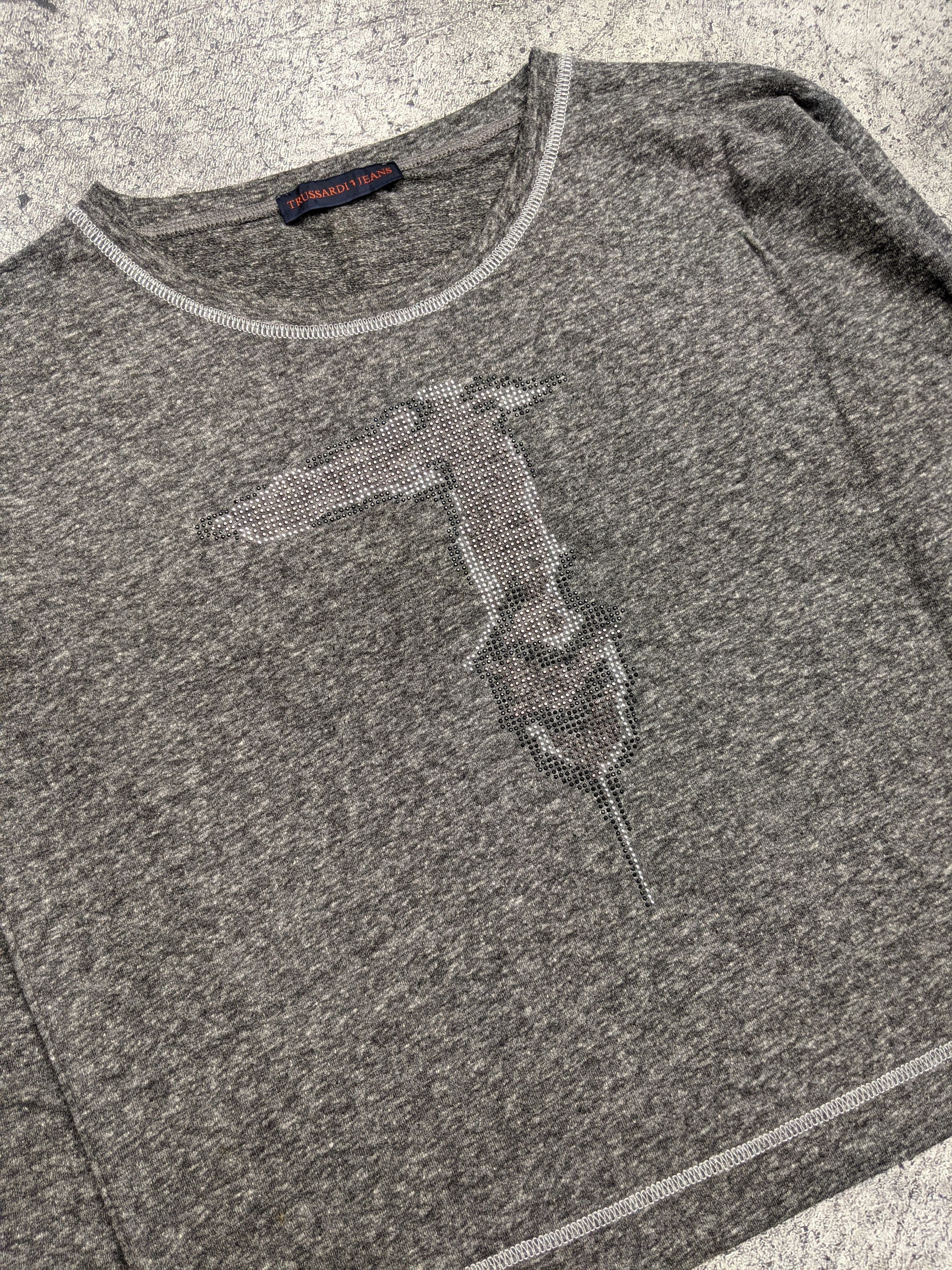Trussardi Trussardi Long Sleeve t-shirt Size L / US 10 / IT 46 - 2 Thumbnail