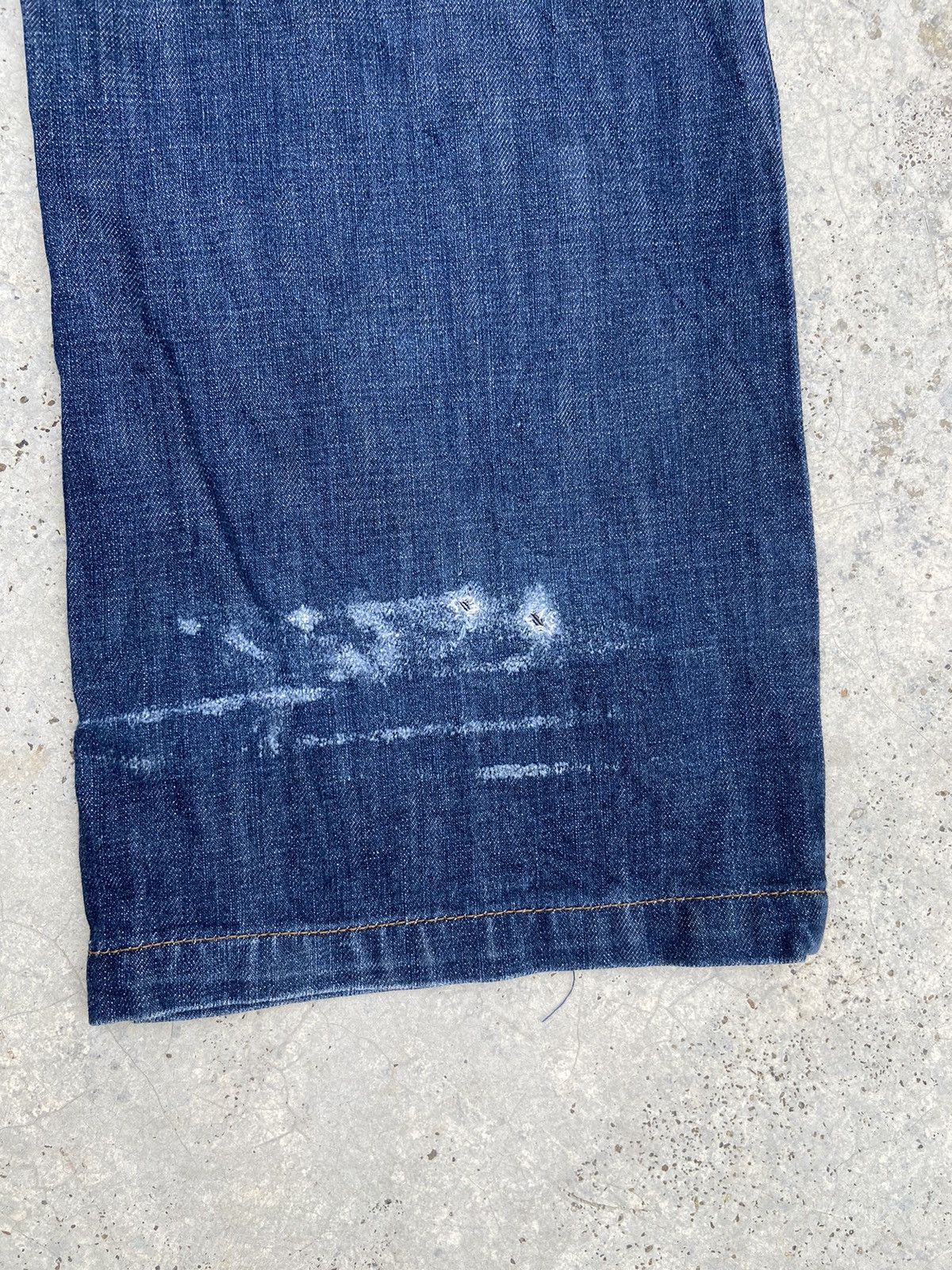 14th Addiction World wide love jeans baggy flared jeans studded Size US 31 - 16 Thumbnail