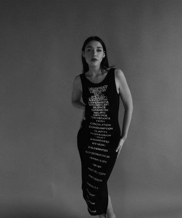 Moschino Moschino Text Words Typography 2000 Millenium Maxi Dress Size M / US 6-8 / IT 42-44 - 2 Thumbnail