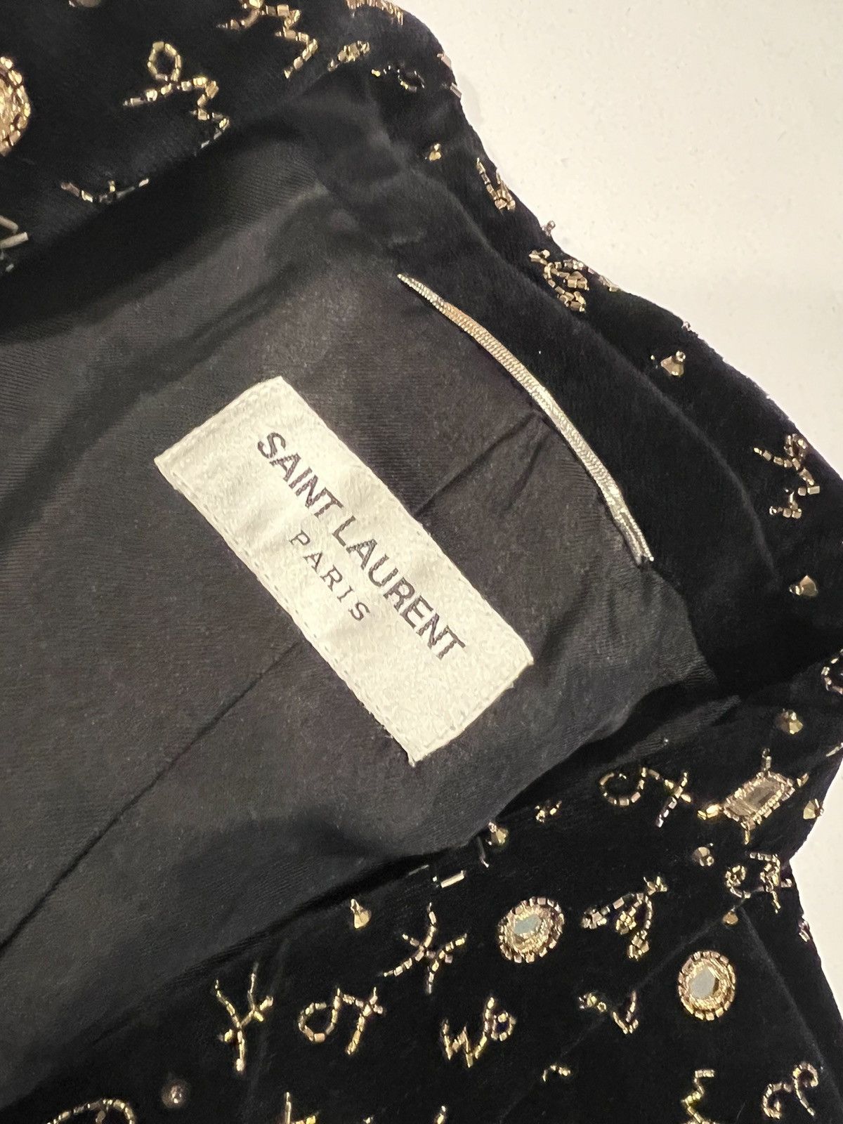 Saint Laurent Paris Saint Laurent velvet astrology gold trim Blazer. 52/42$10000 Size 42R - 11 Thumbnail