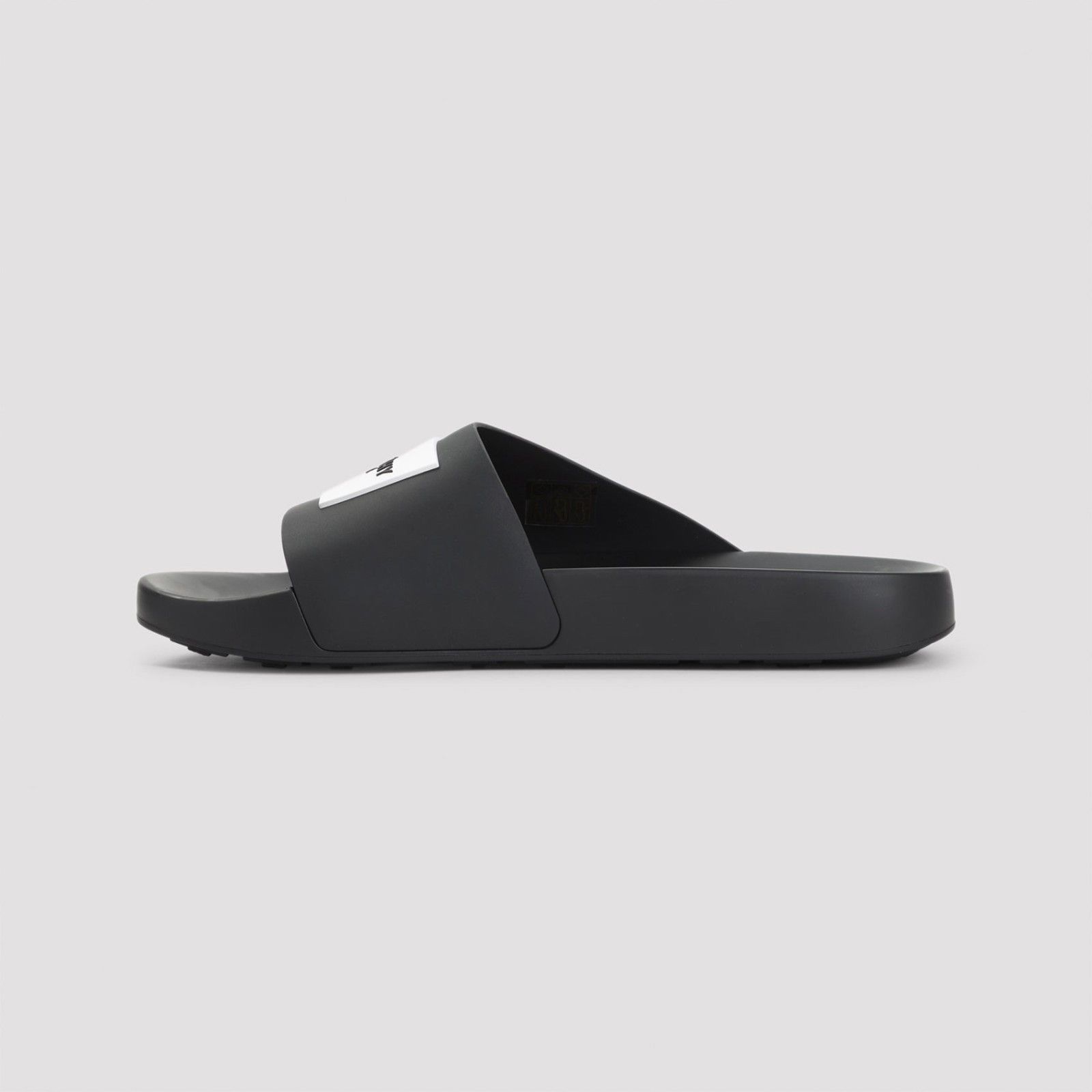 Givenchy GIVENCHY Men's Black Rubber Slide Sandals New & Authentic (M Size US 9 / EU 42 - 4 Thumbnail