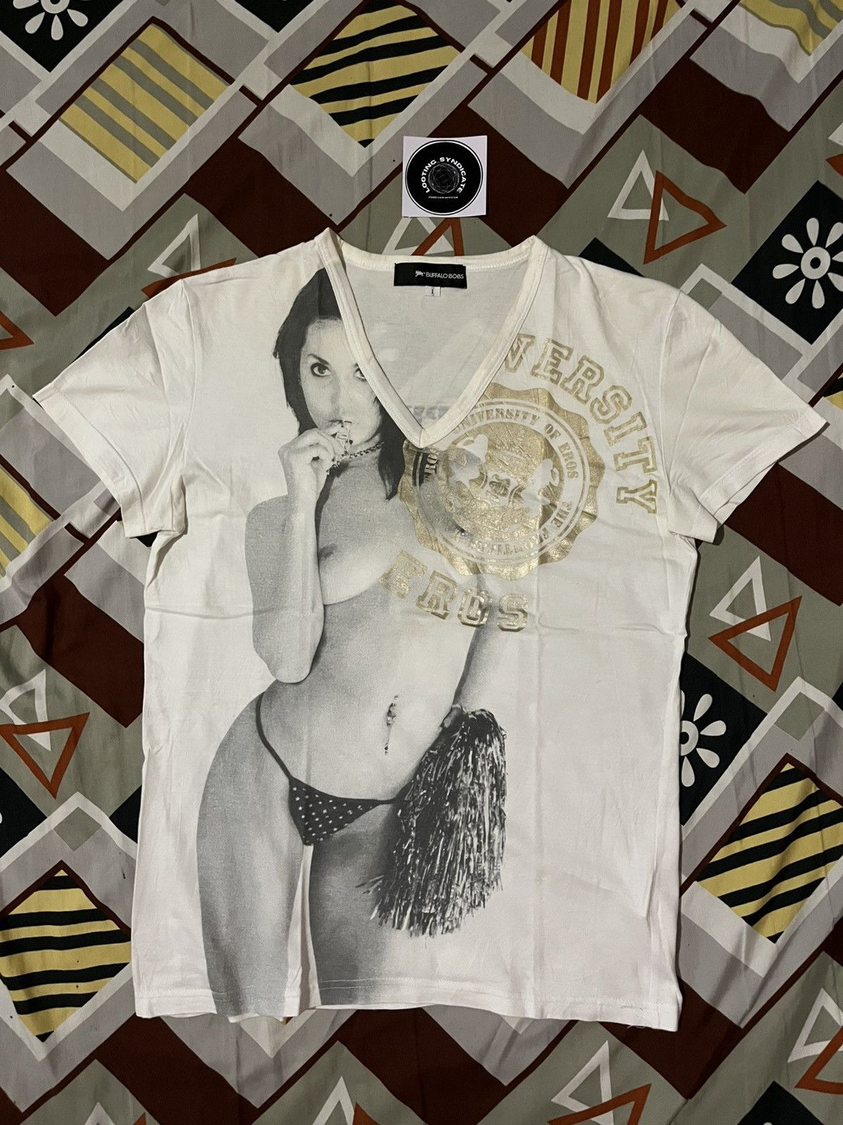 BUFFALO BOBS Rare Item🔥 Buffalo Bobs Porn Photo Tee University Of Eros Size US S / EU 44-46 / 1 - 1 Thumbnail