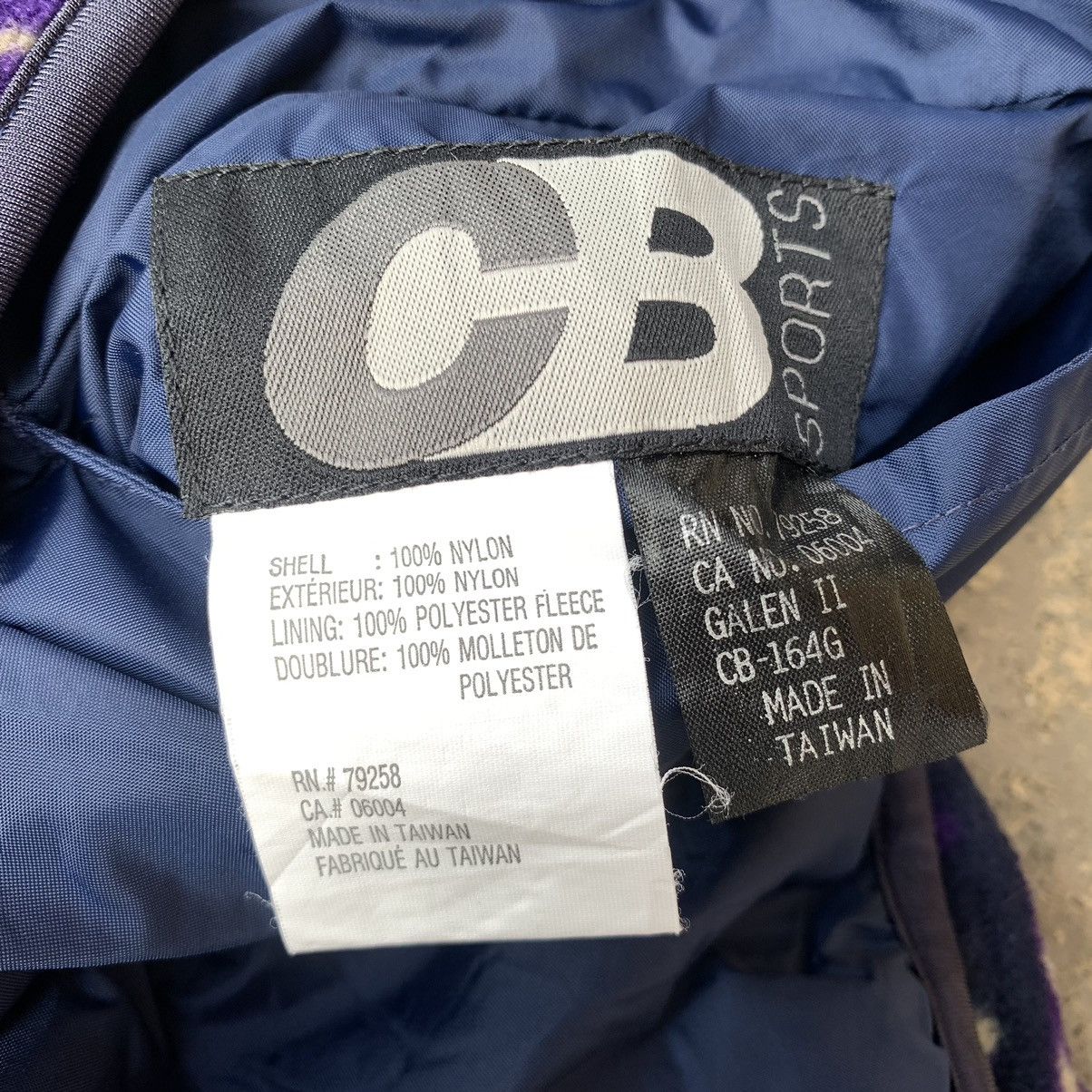 Other Vintage 90s CB Sports Fleece Jacket Reversible Size US M / EU 48-50 / 2 - 14 Thumbnail