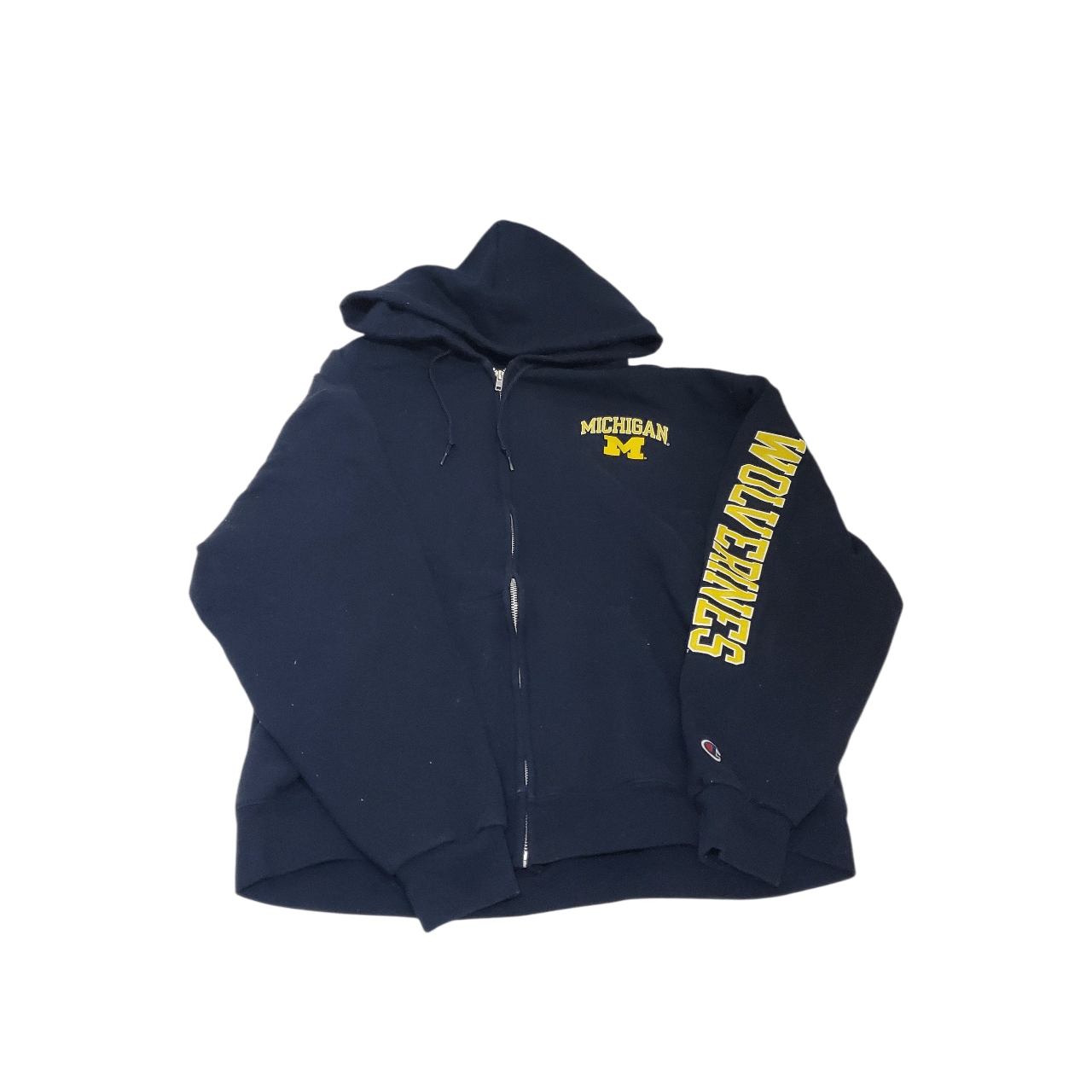 NCAA Vintage Michigan Wolverines Zip Up Jacket Size US L / EU 52-54 / 3 - 1 Thumbnail