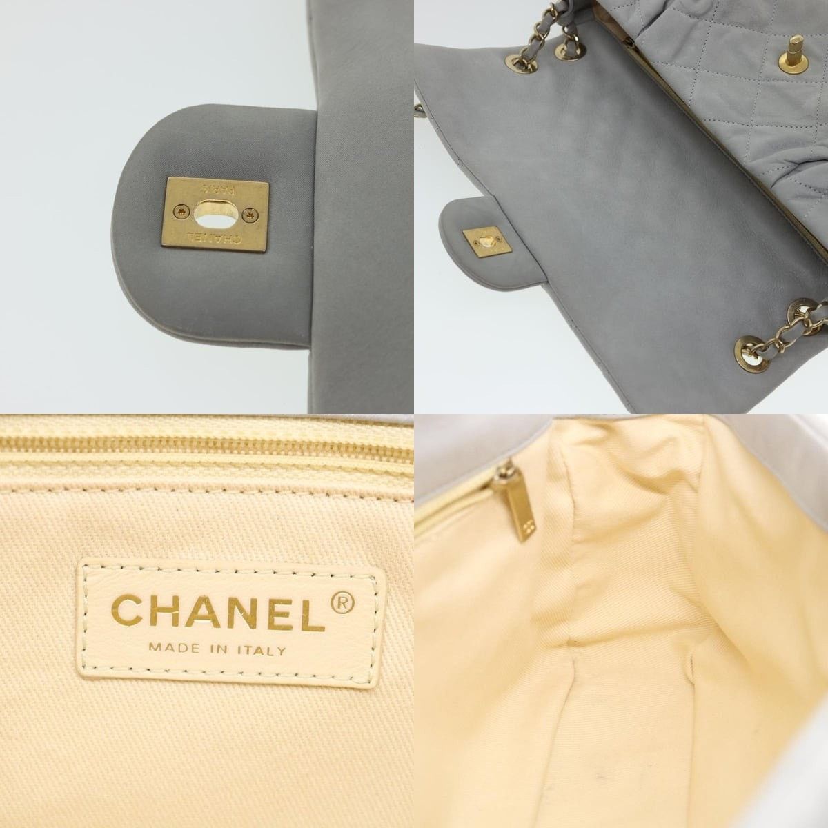 Chanel Chanel Lamb Skin Matelasse Double Chain Shoulder Bag Size ONE SIZE - 7 Thumbnail