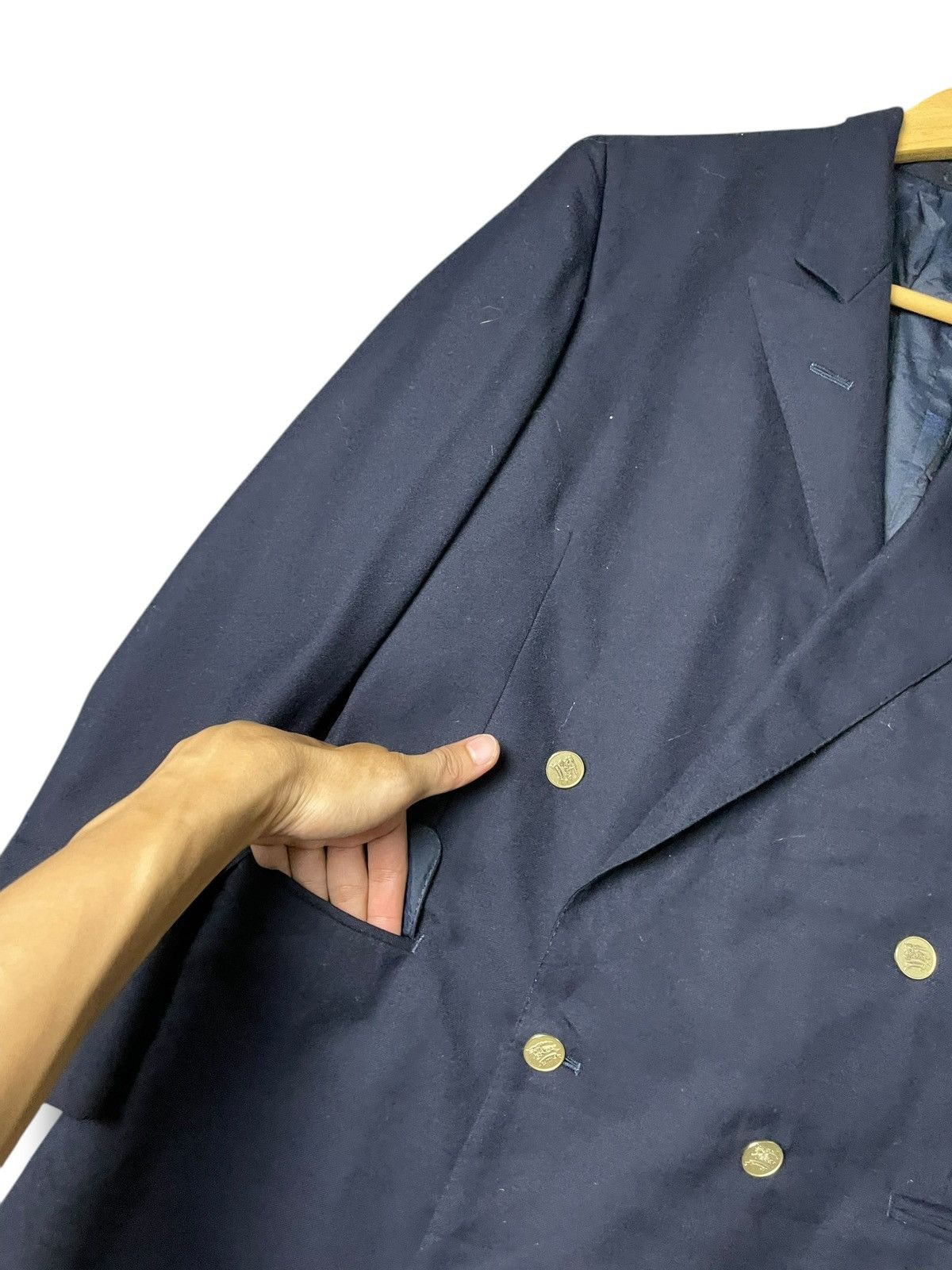 Burberry Prorsum × Designer × Vintage Burberry Prorsum Double Breasted Coat (59) Size US XS / EU 42 / 0 - 4 Thumbnail