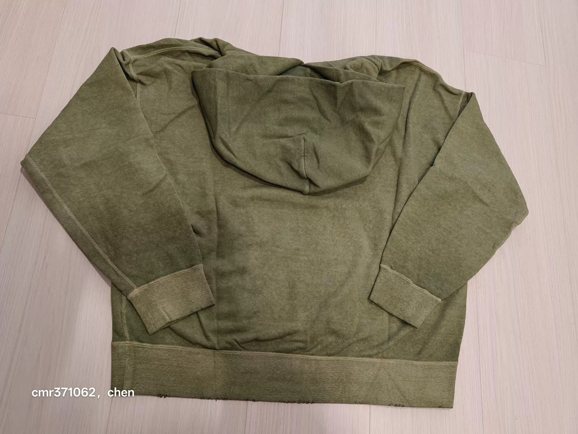 Visvim VISVIM 20AW AMPLUS HOODIE P.O. (UNEVEN DYE) green2 2 Size US M / EU 48-50 / 2 - 6 Thumbnail