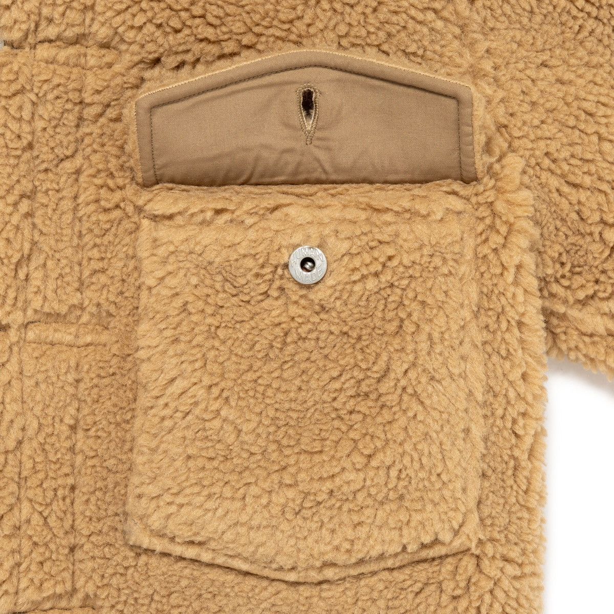 Japanese Brand Human Made Fleece Jacket Size ONE SIZE - 4 Thumbnail