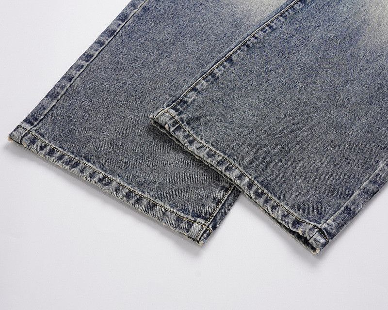 Japanese Brand × Jean High street washed loose wide leg washed classic jeans y2k Size US 32 / EU 48 - 6 Thumbnail